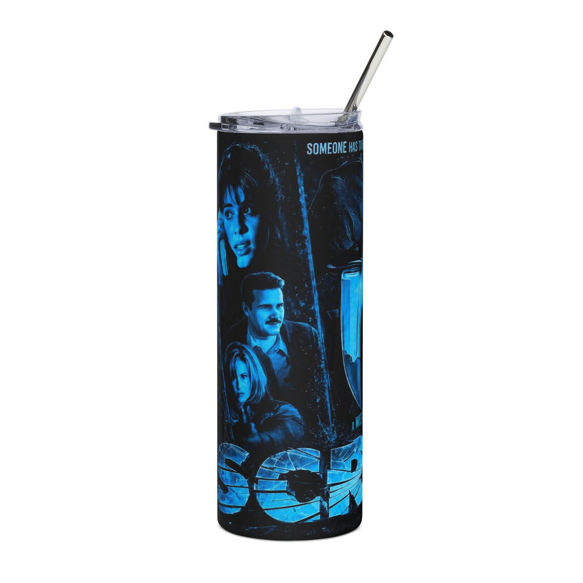 20oz Stainless Steel Tumbler — Scream Poster