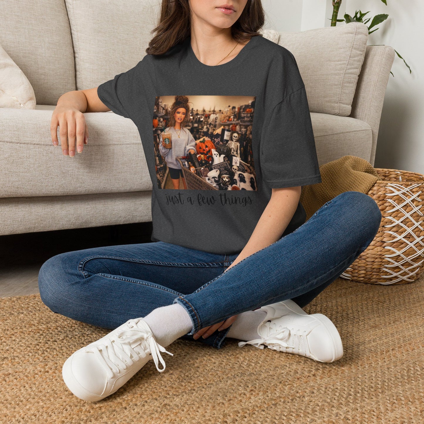 Halloween 'Just a Few Things' Cozy Fall Tee