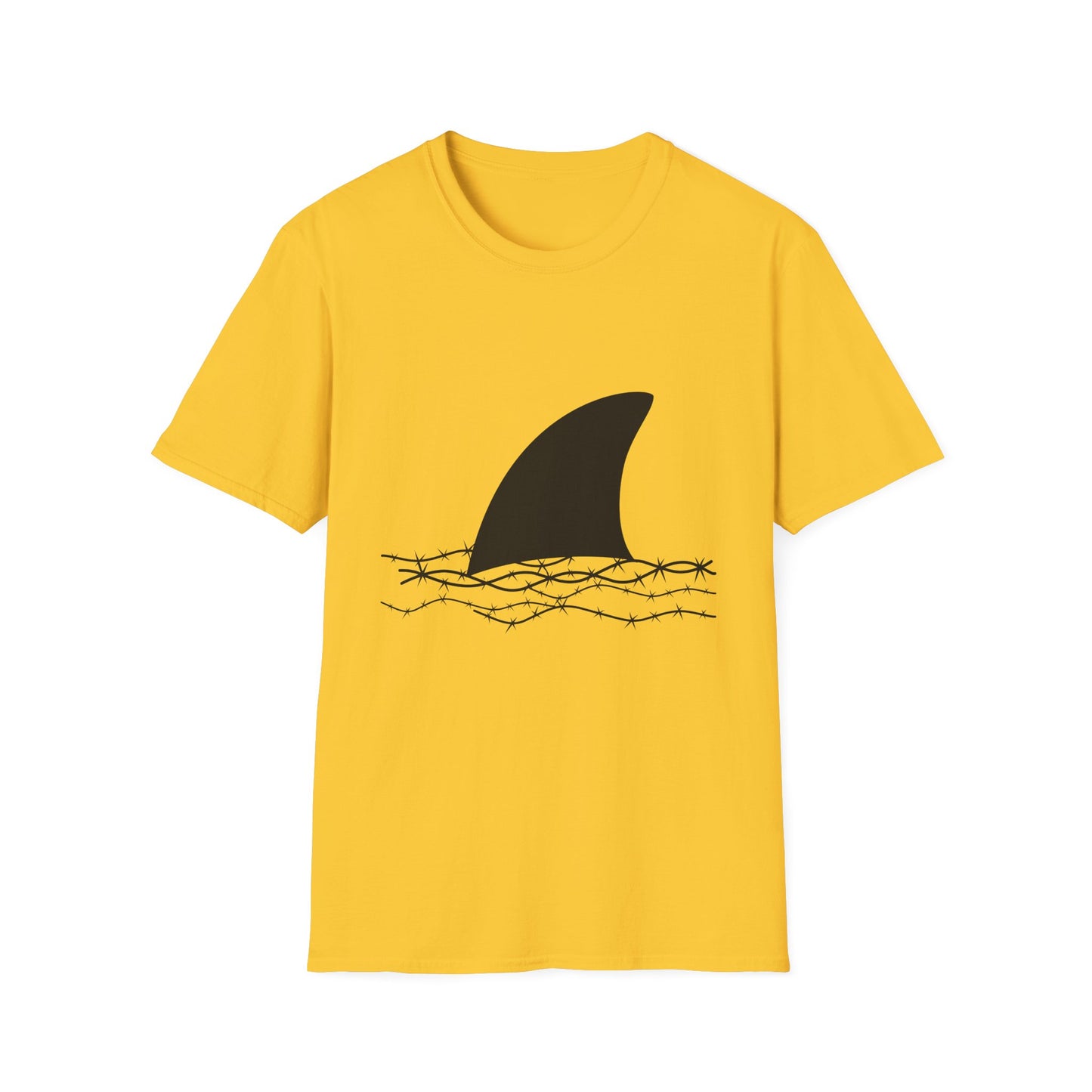 Shark Fin Graphic T-Shirt