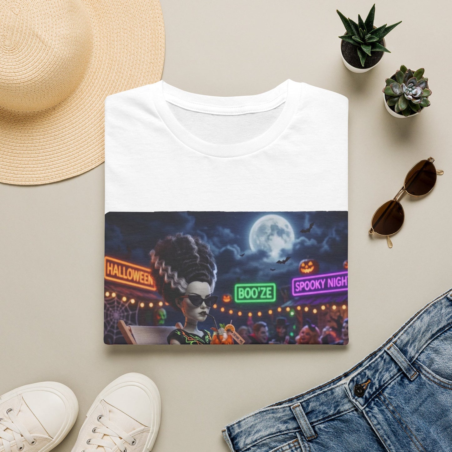 Halloween Bride – Spooky Night Monster Mash Graphic Tee