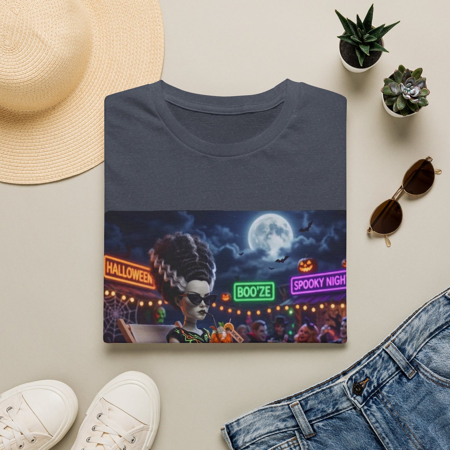 Halloween Bride – Spooky Night Monster Mash Graphic Tee
