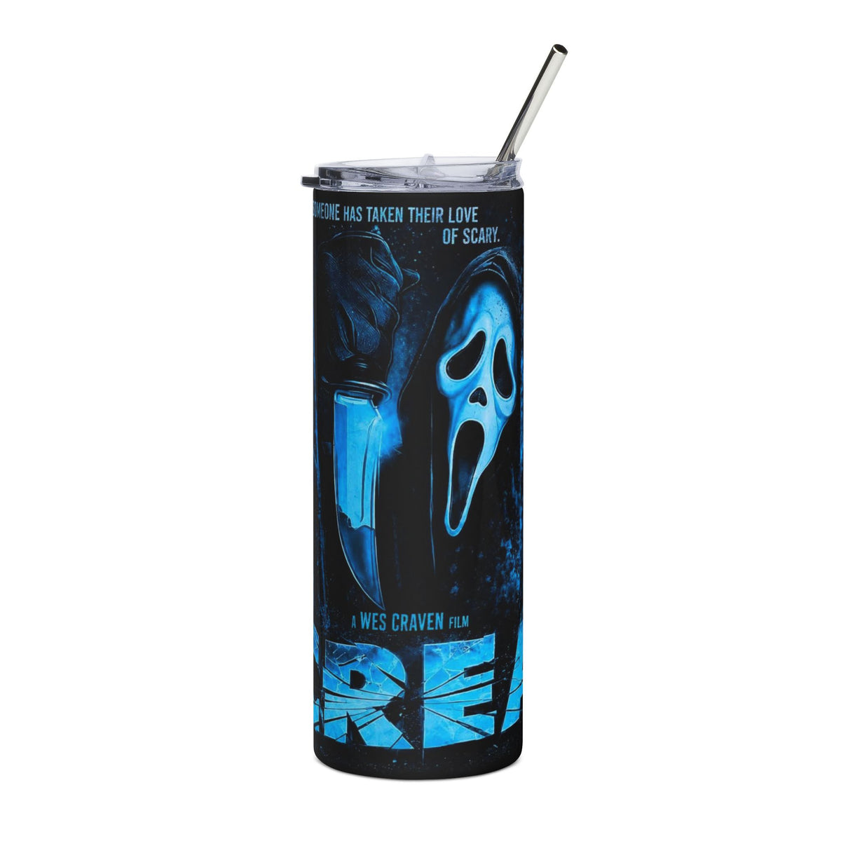 20oz Stainless Steel Tumbler — Scream Poster