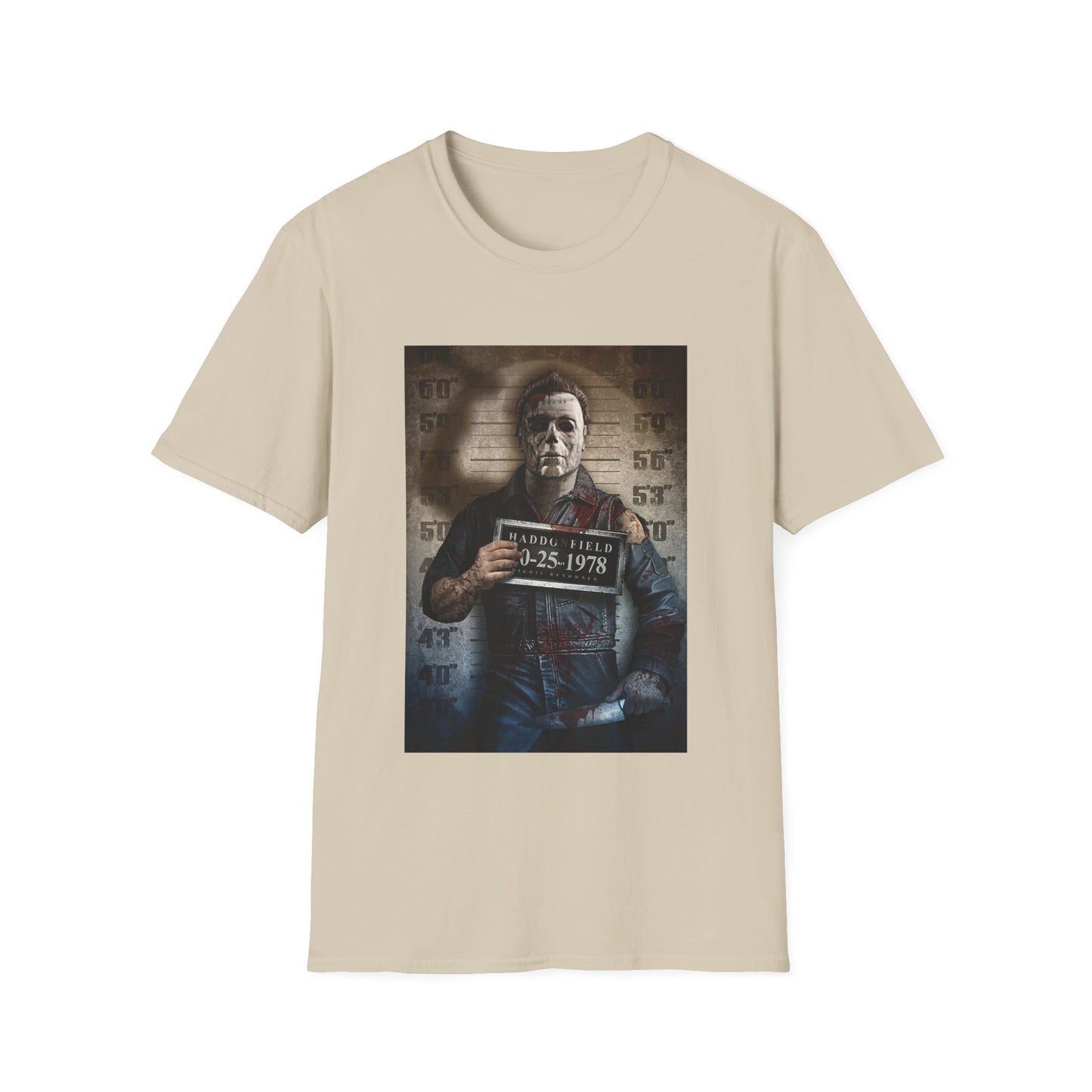Mugshot Michael Myers Halloween T‑Shirt