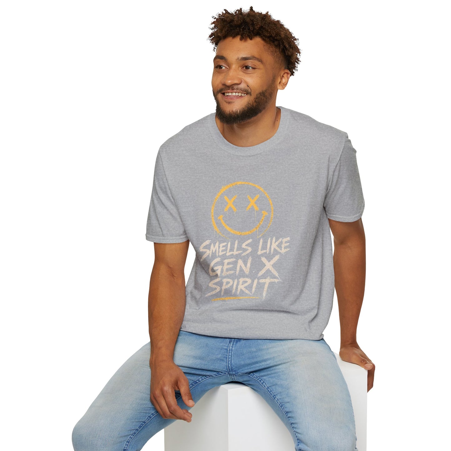 Smells Like Gen X Smiley Tee
