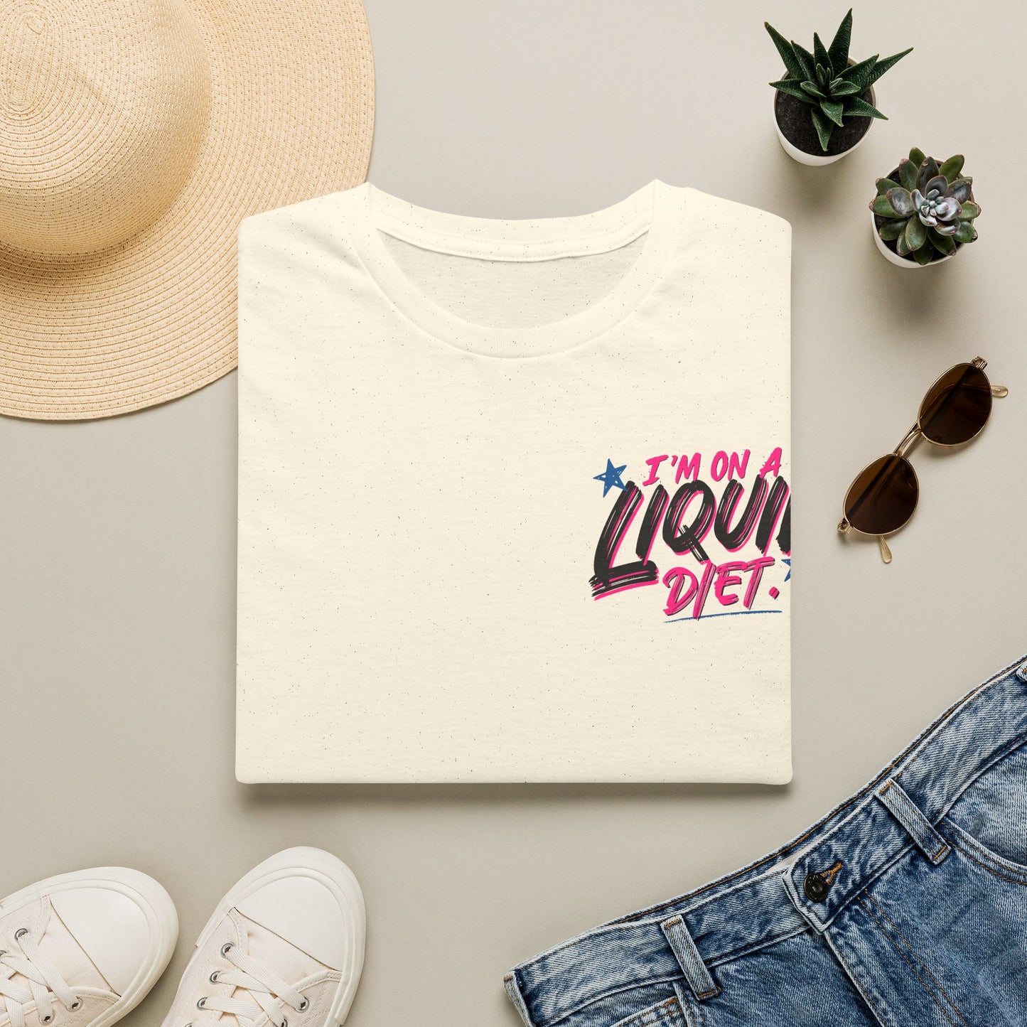 "I'm on a Liquid Diet" RB Graphic Tee