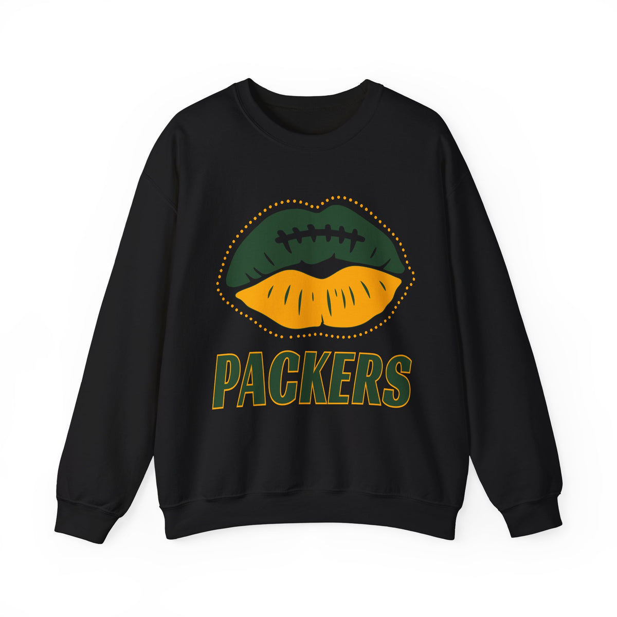Packers Football Lip Graphic Sweatshirt
