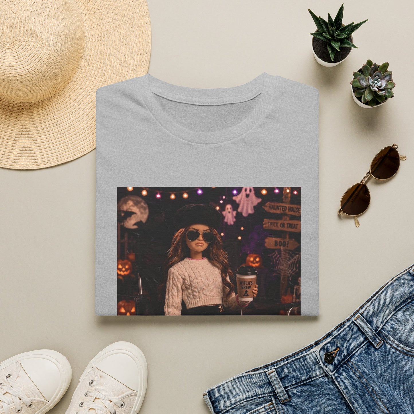 'Mentally, I’m Here' Halloween tee