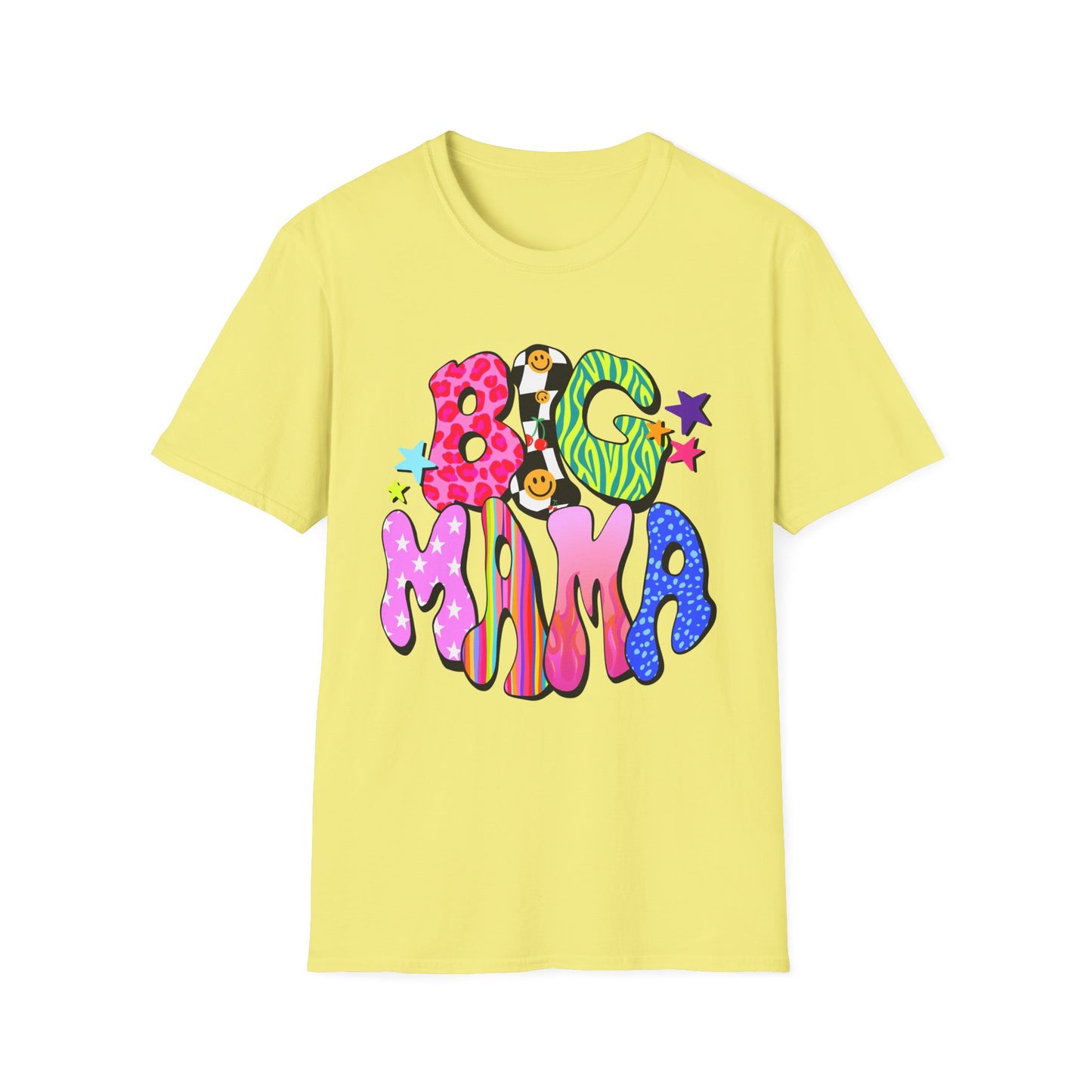 Big Mama Colorful Graphic Tee
