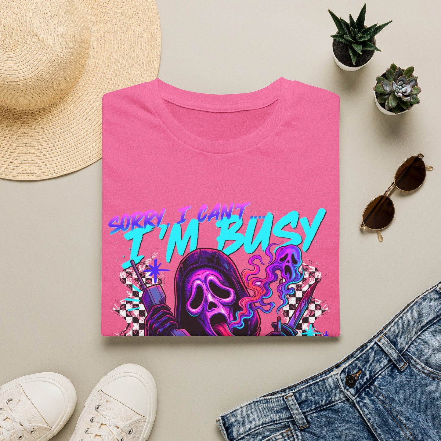 I’m Busy Ghosting People Graphic Tee