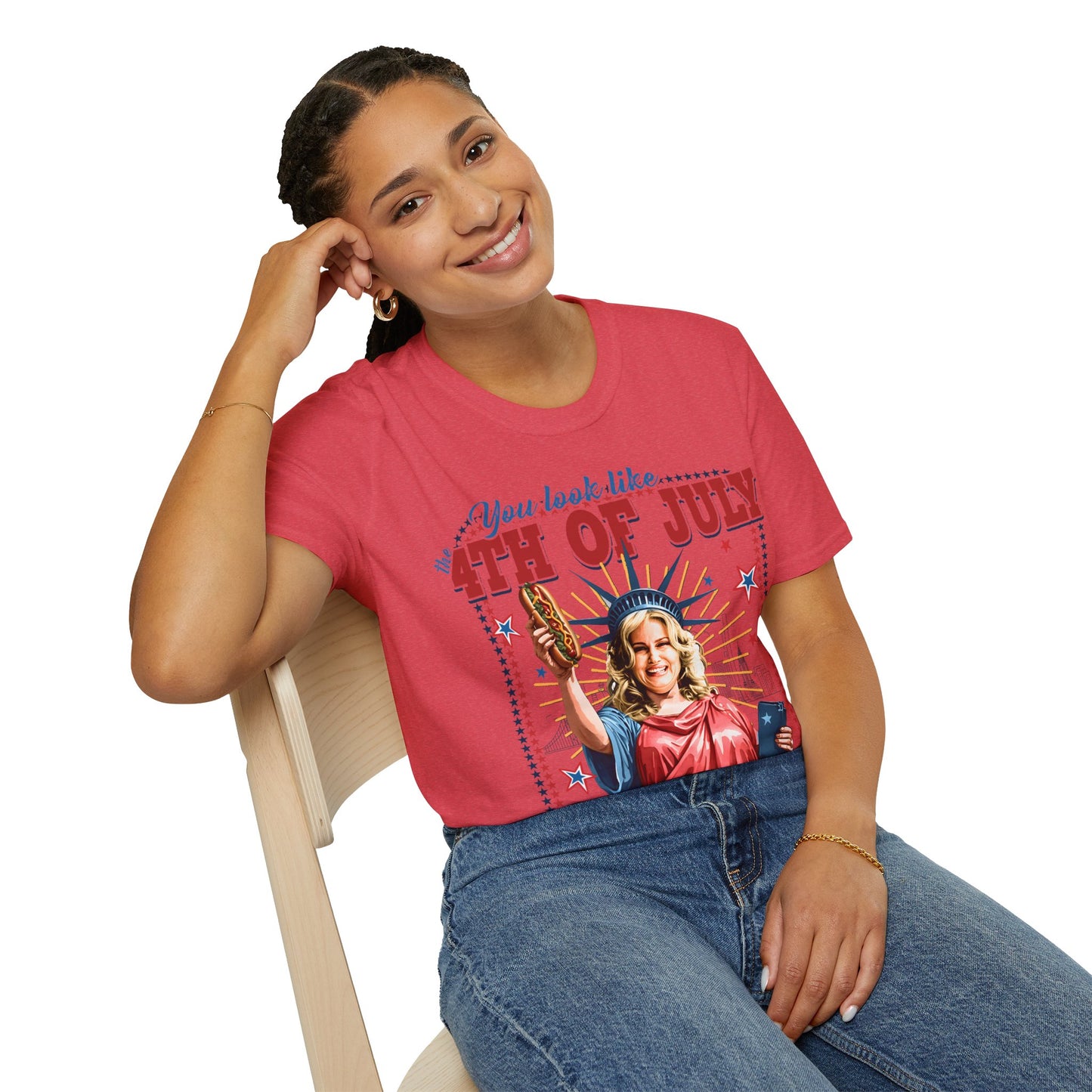 4th of July Hot Dog T-Shirt