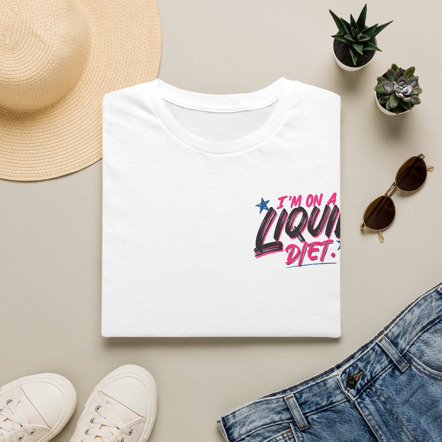 "I'm on a Liquid Diet" RB Graphic Tee