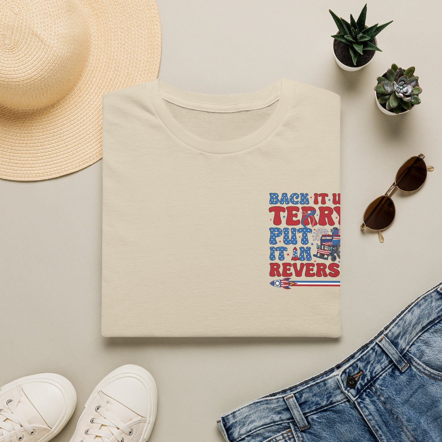 "Back It Up Terry Put It In Reverse" Graphic Tee