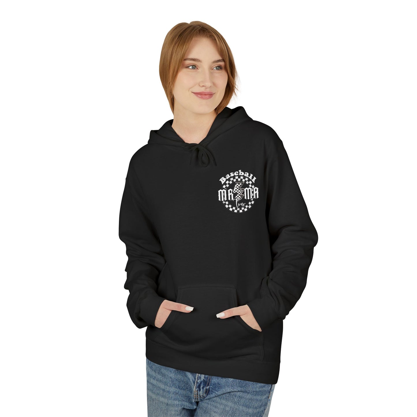 Baseball Mamas Hoodie — Vintage Tour Tee Style Hooded Sweatshirt