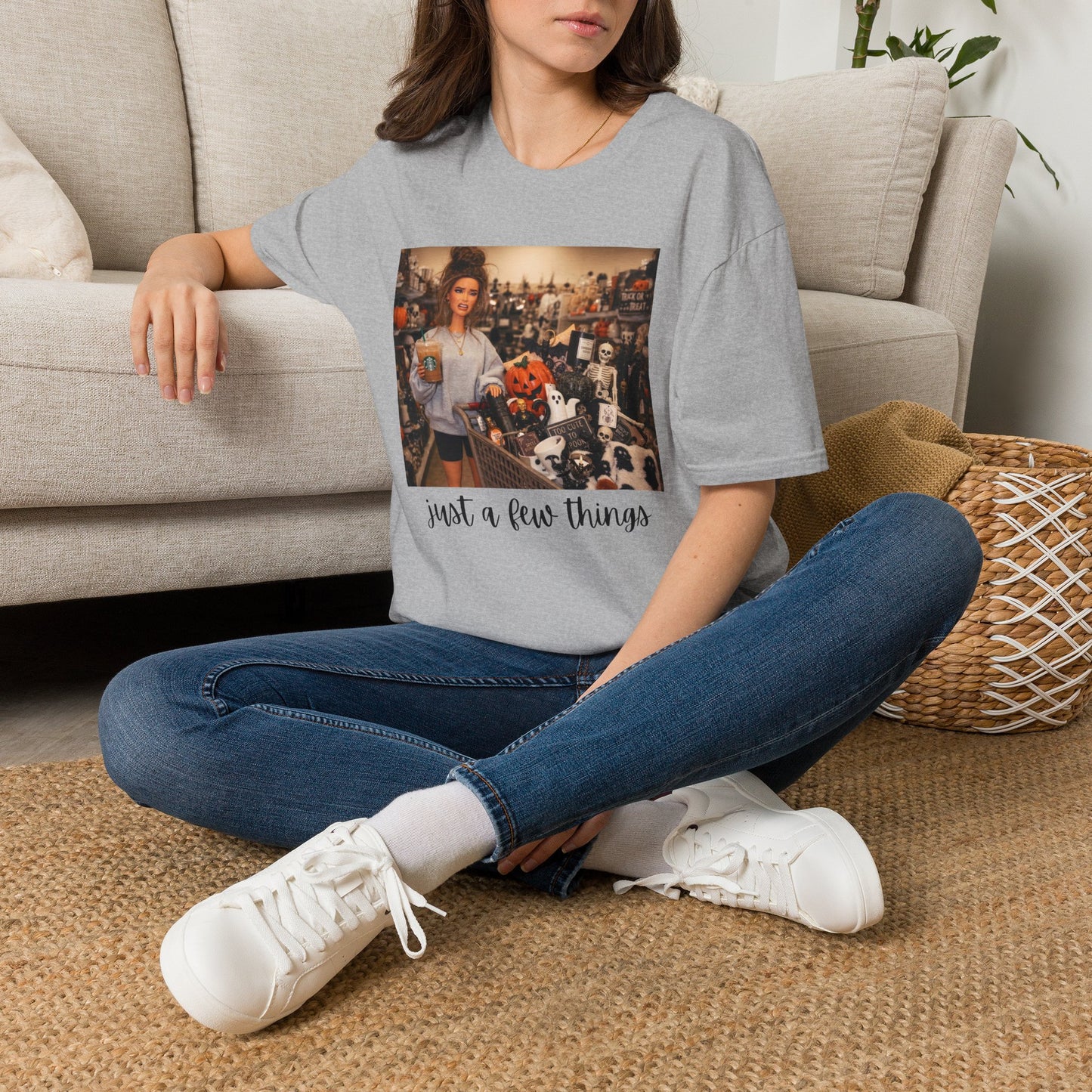 Halloween 'Just a Few Things' Cozy Fall Tee