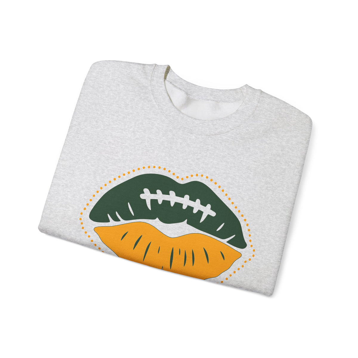 Packers Football Lip Graphic Sweatshirt