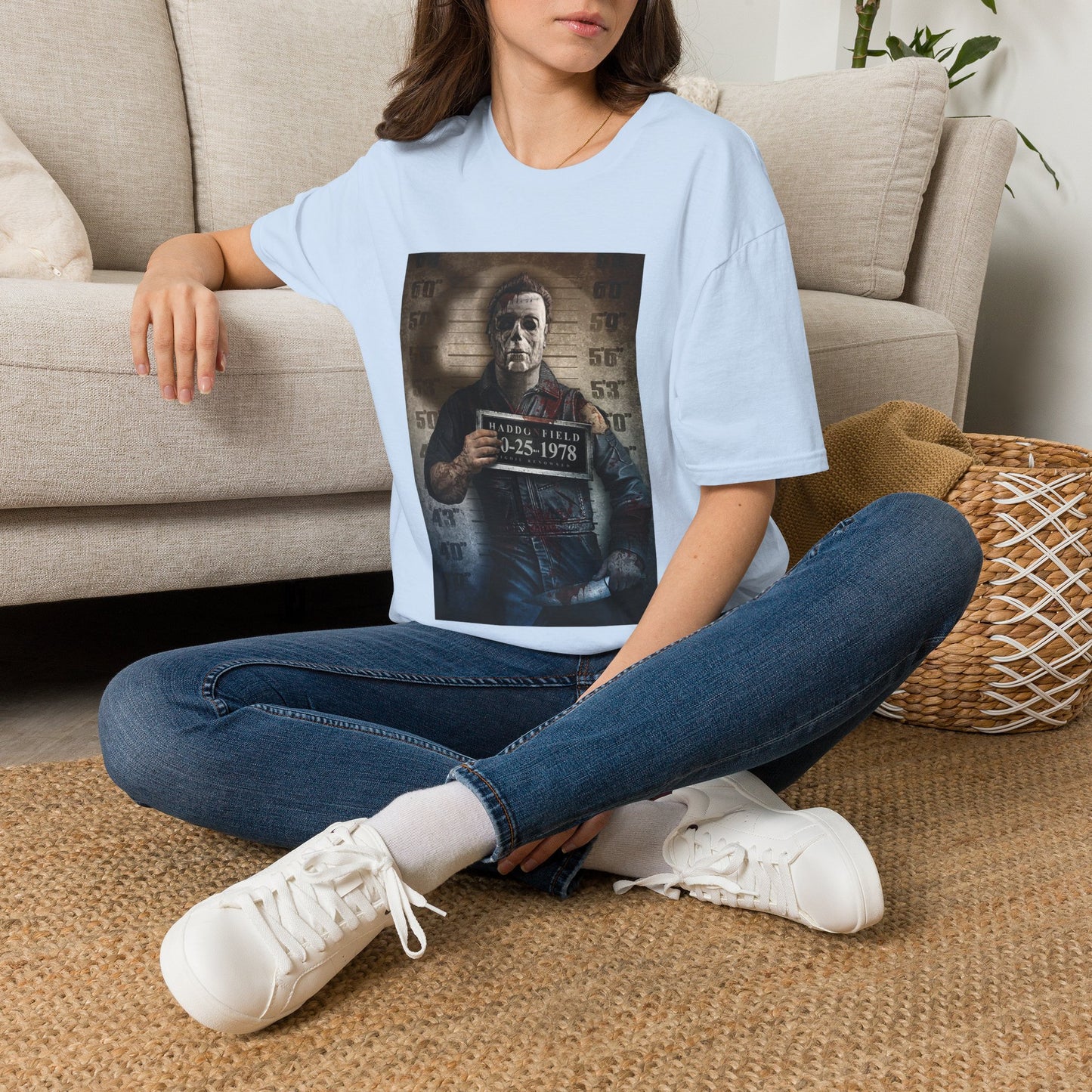 Mugshot Michael Myers Halloween T‑Shirt