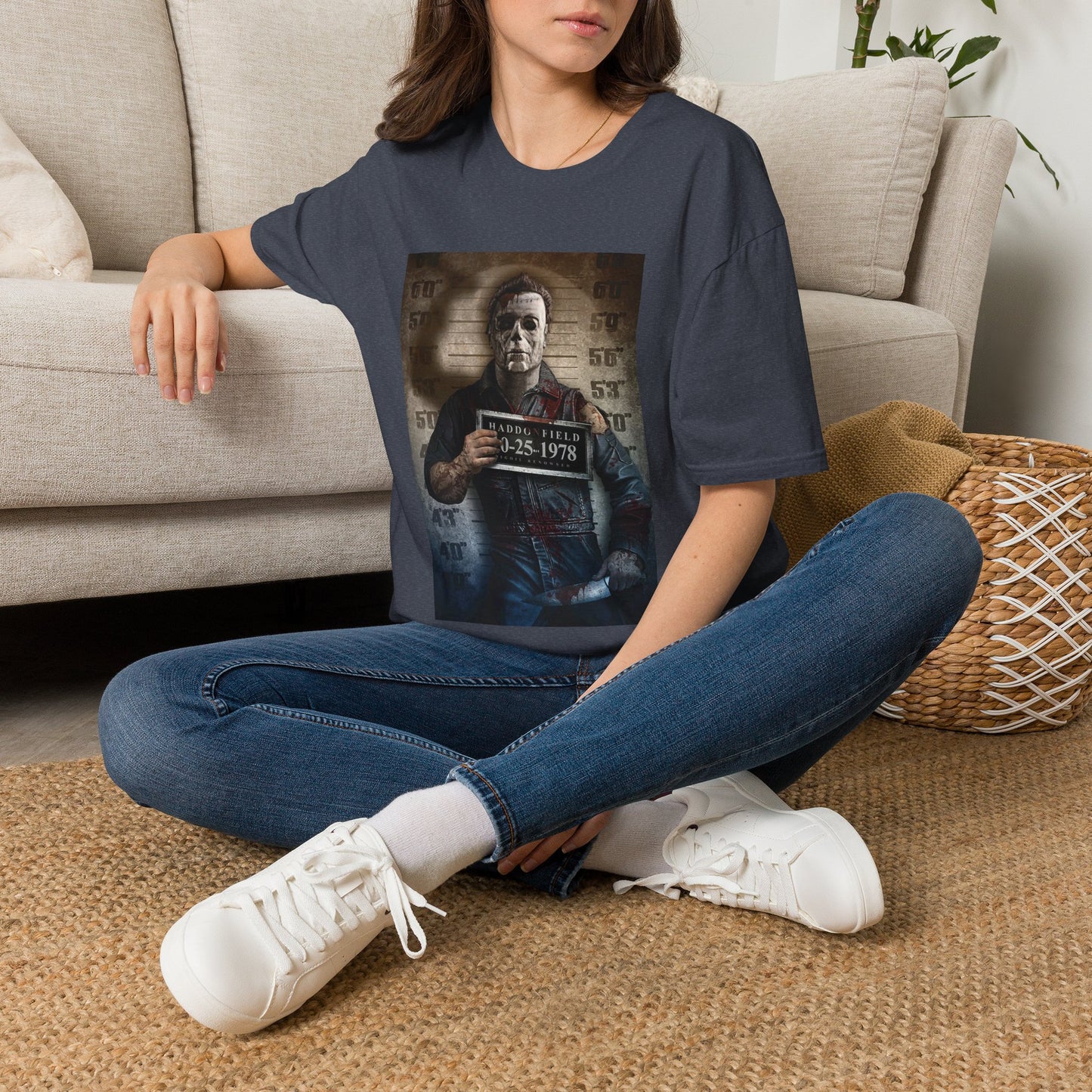 Mugshot Michael Myers Halloween T‑Shirt