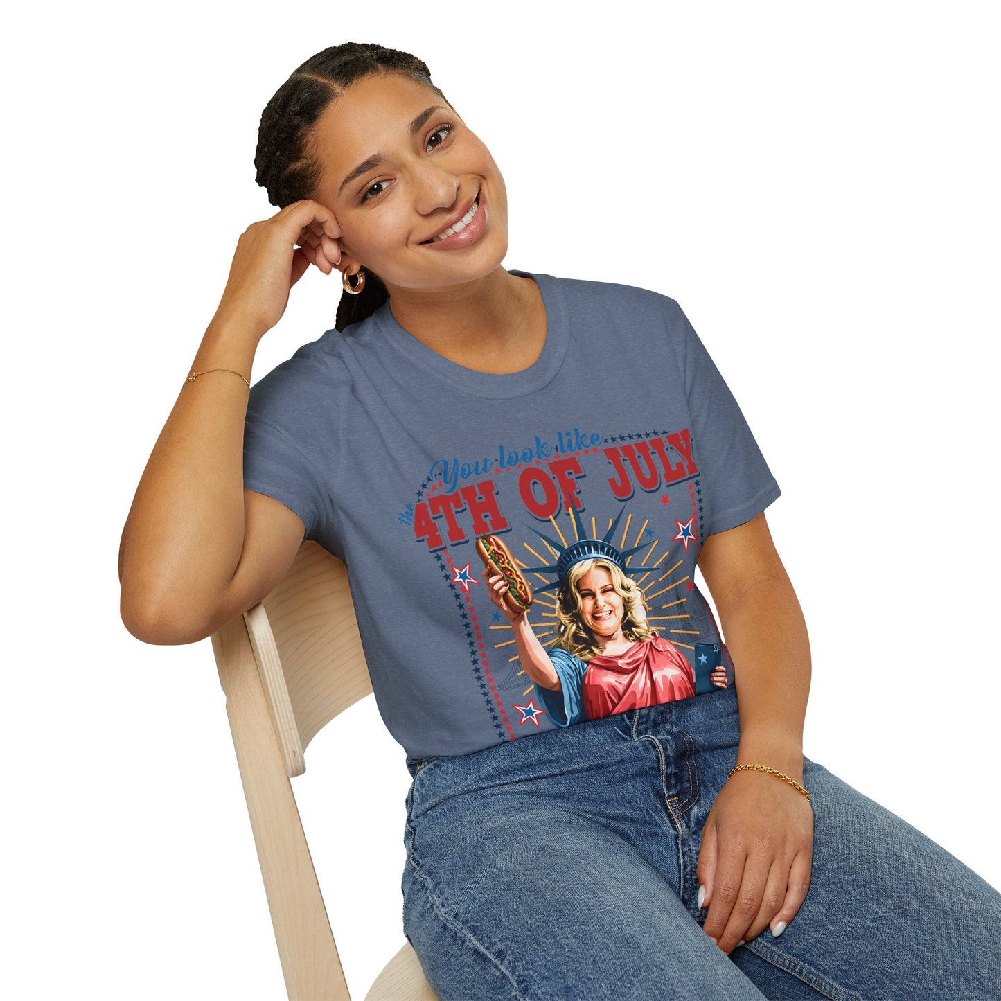 4th of July Hot Dog T-Shirt