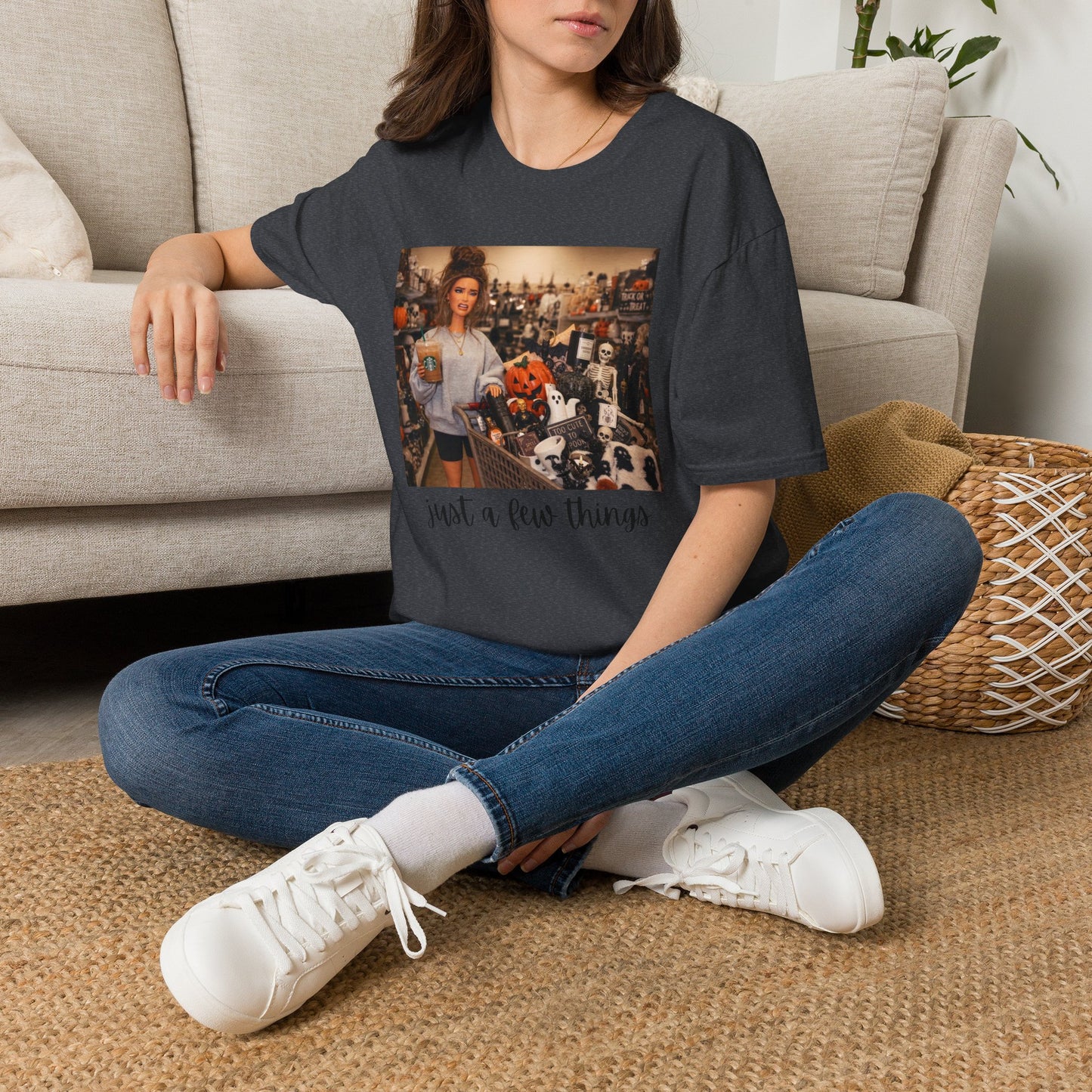 Halloween 'Just a Few Things' Cozy Fall Tee