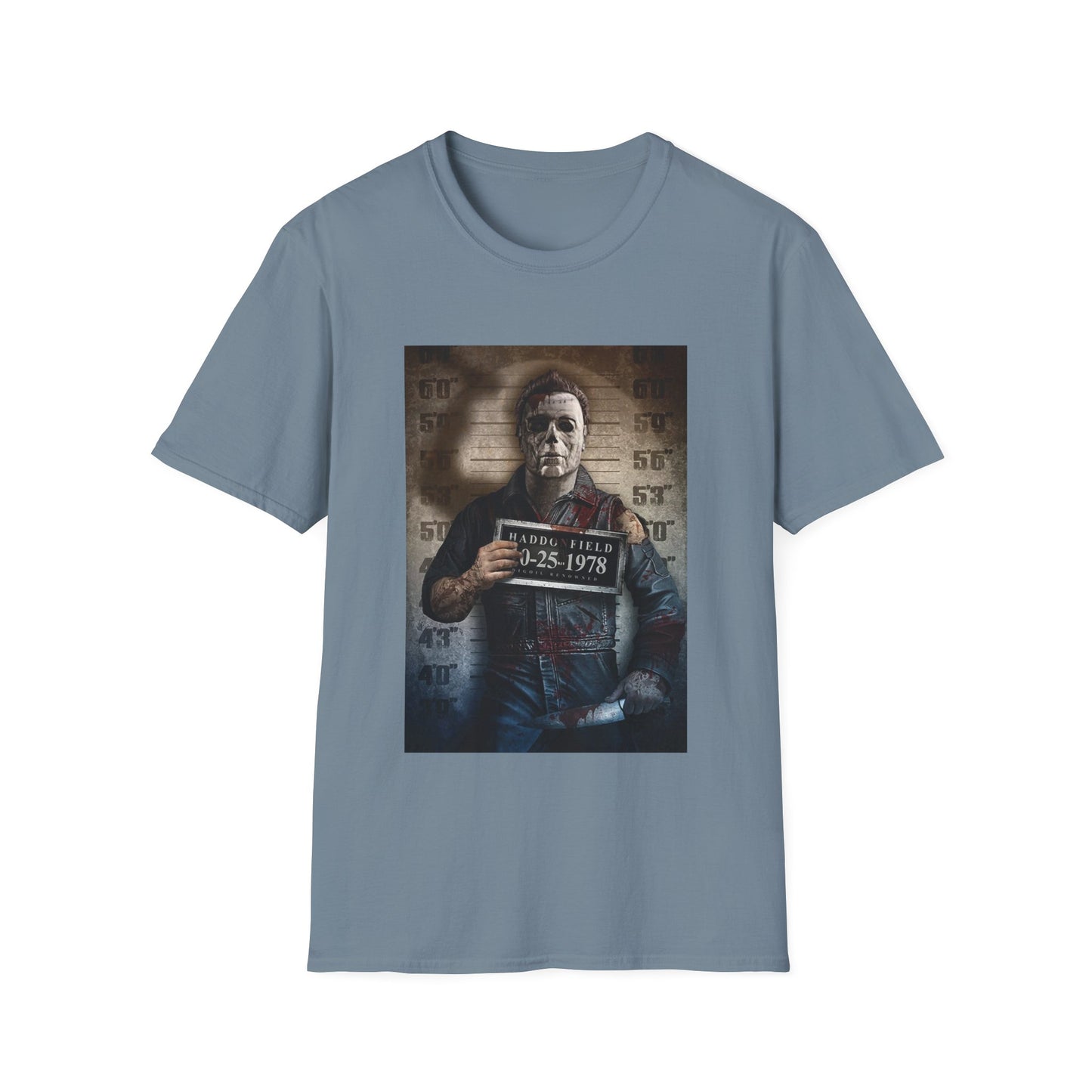 Mugshot Michael Myers Halloween T‑Shirt