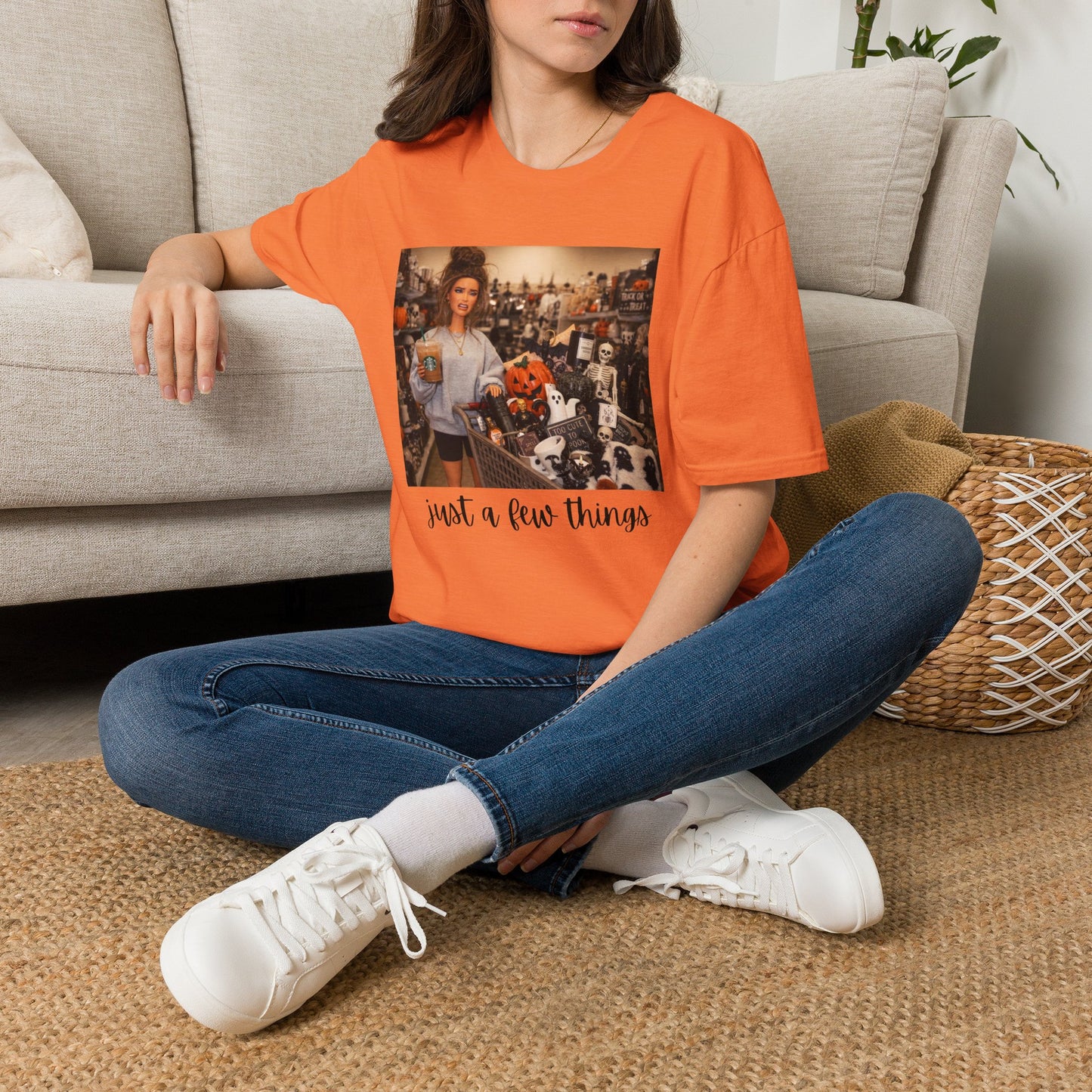 Halloween 'Just a Few Things' Cozy Fall Tee