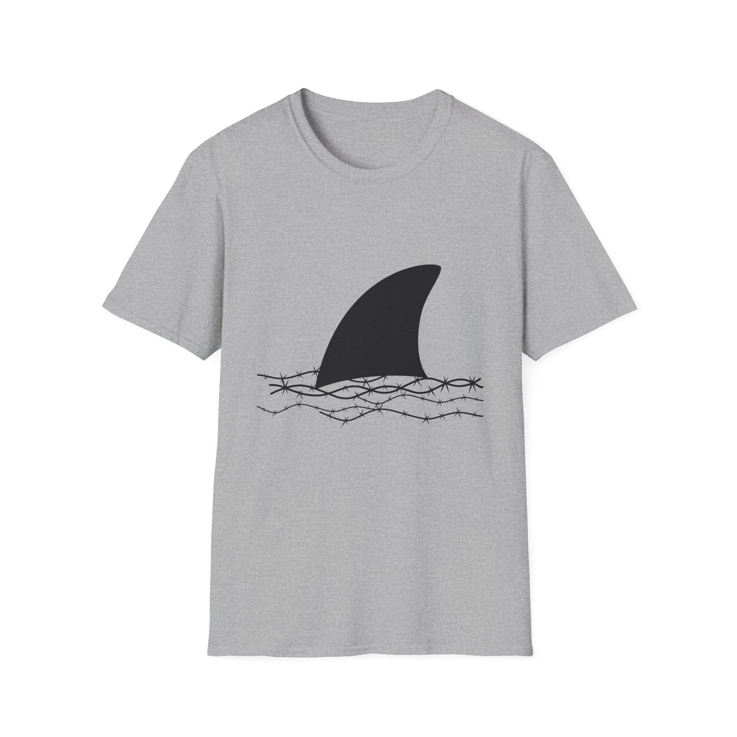 Shark Fin Graphic T-Shirt