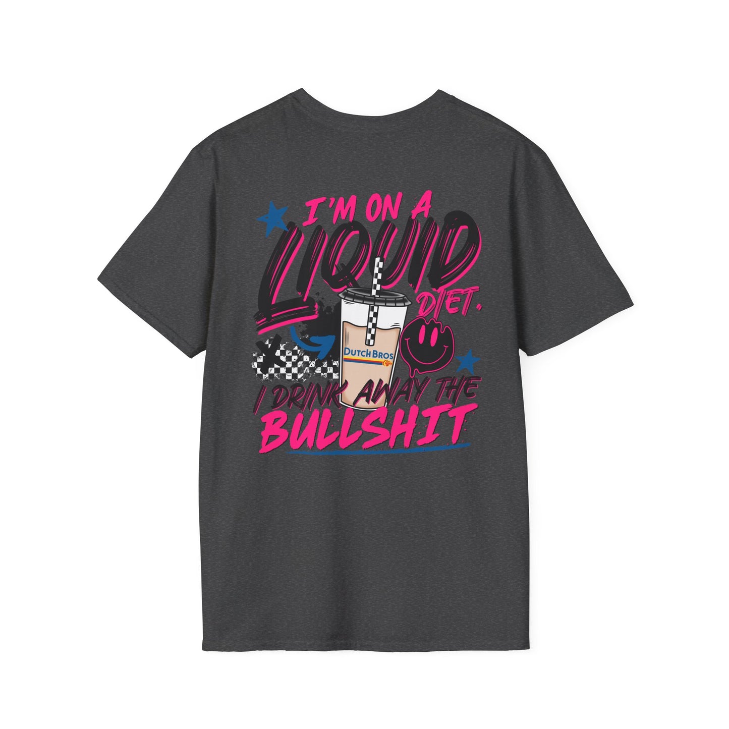 'I'm On a Liquid Diet' Graphic Tee