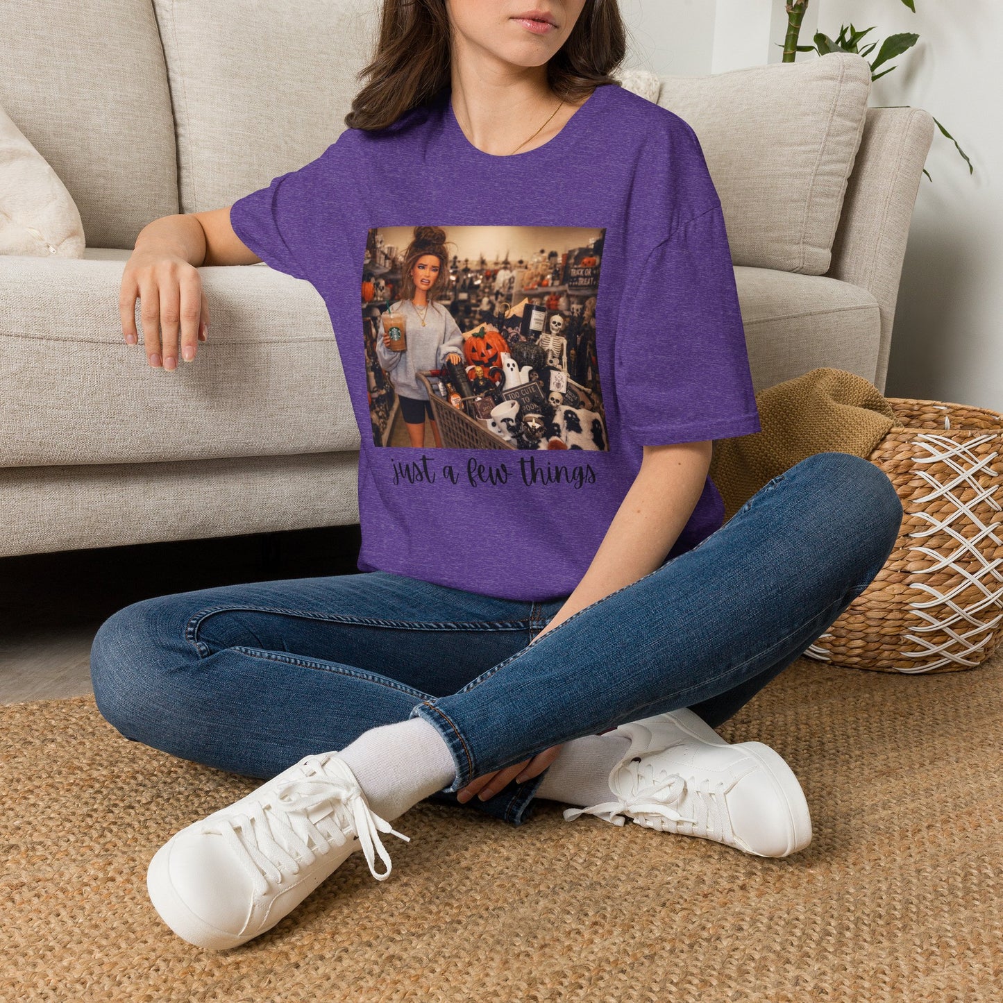 Halloween 'Just a Few Things' Cozy Fall Tee