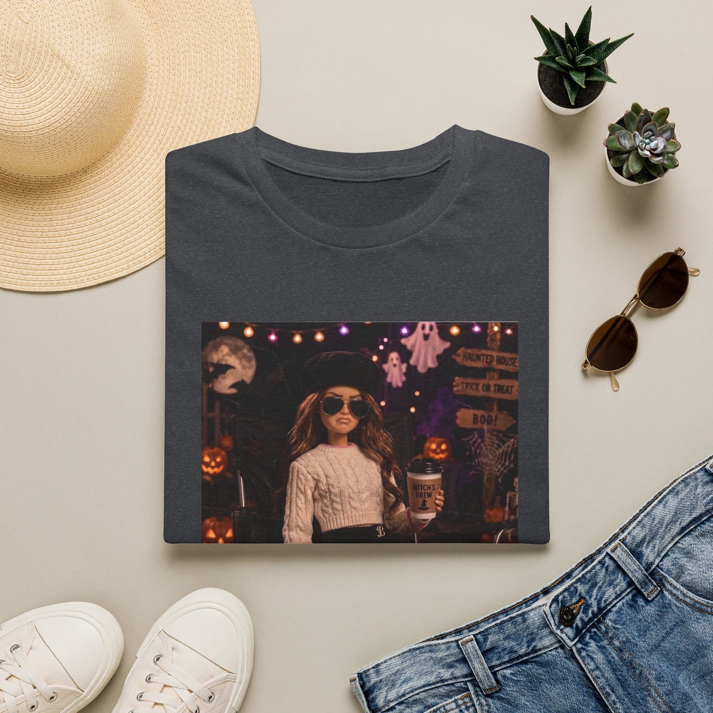 'Mentally, I’m Here' Halloween tee
