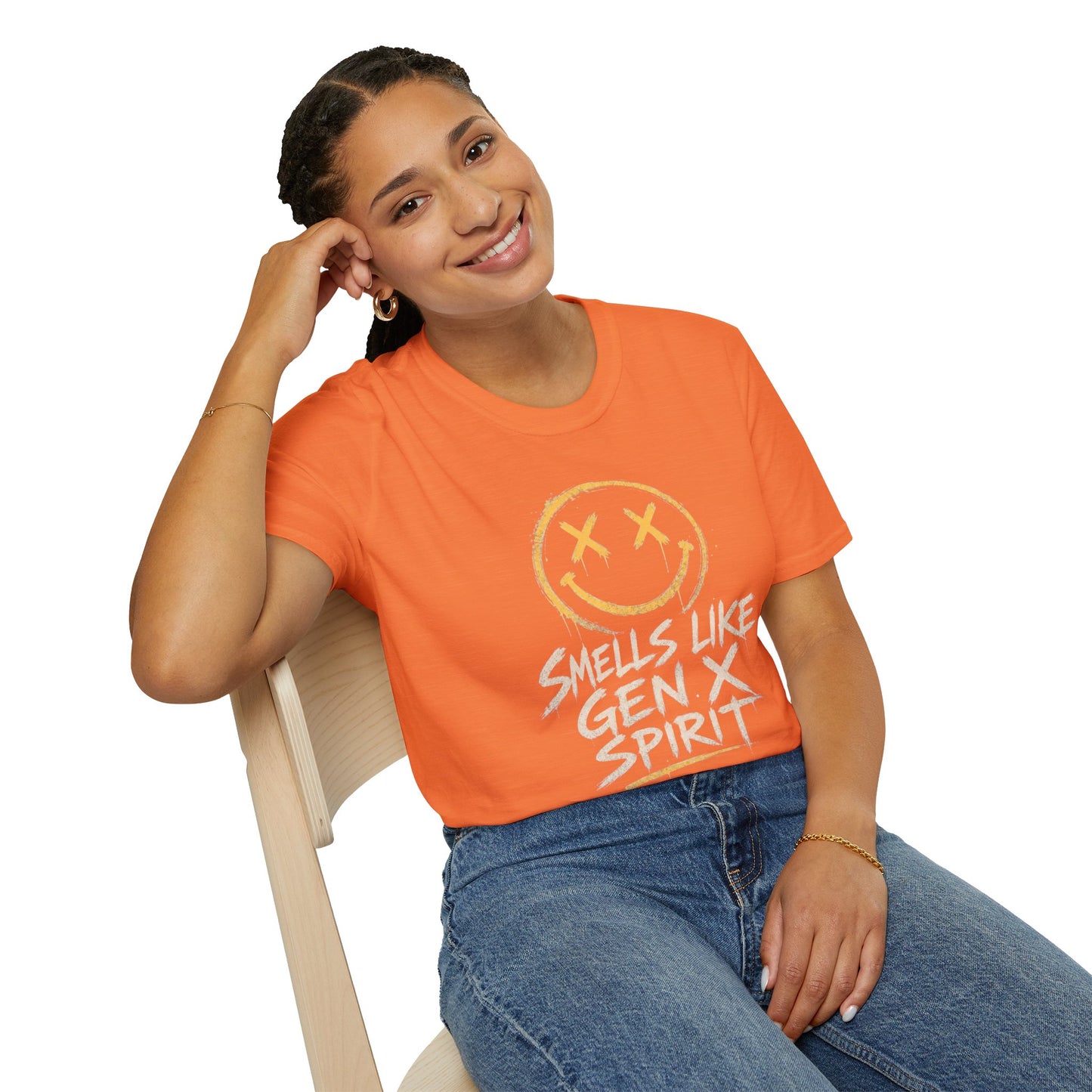 Smells Like Gen X Smiley Tee