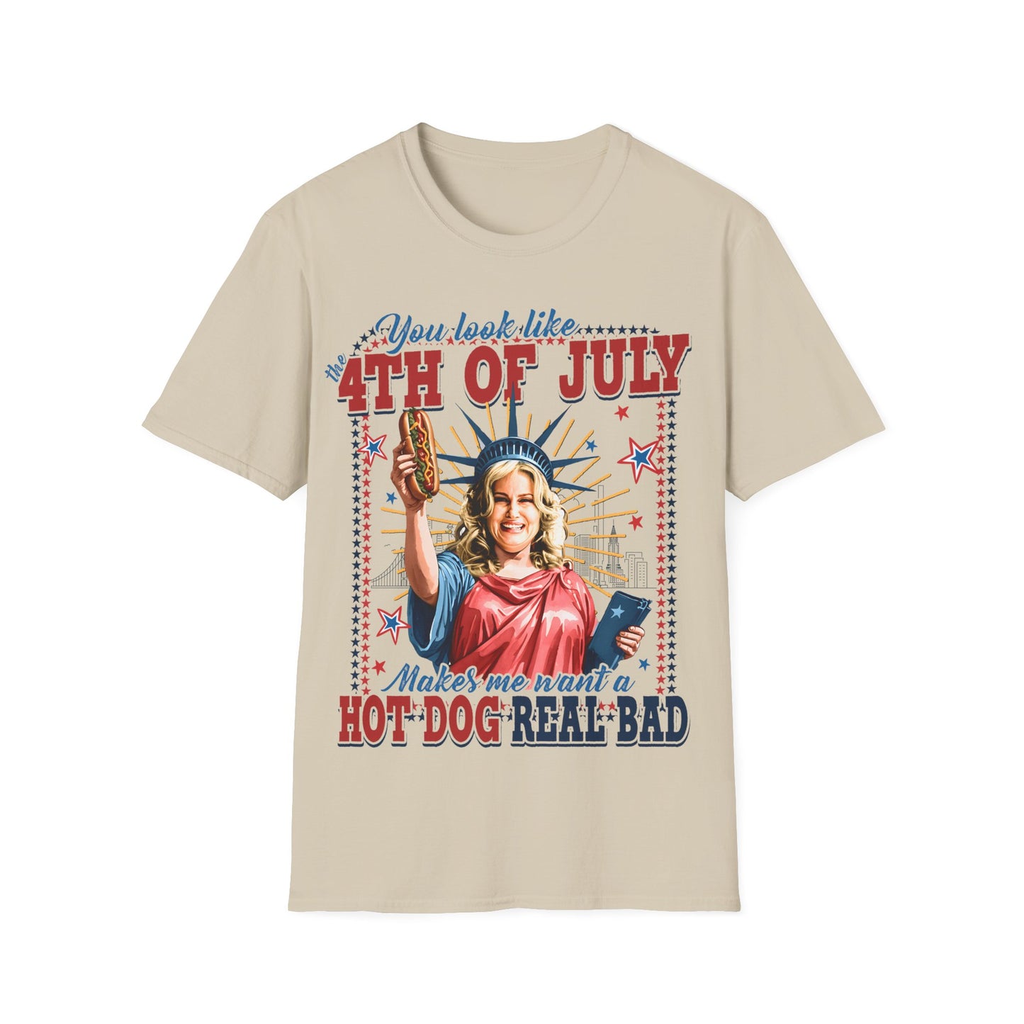 4th of July Hot Dog T-Shirt