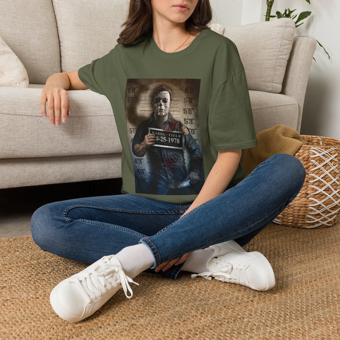 Mugshot Michael Myers Halloween T‑Shirt