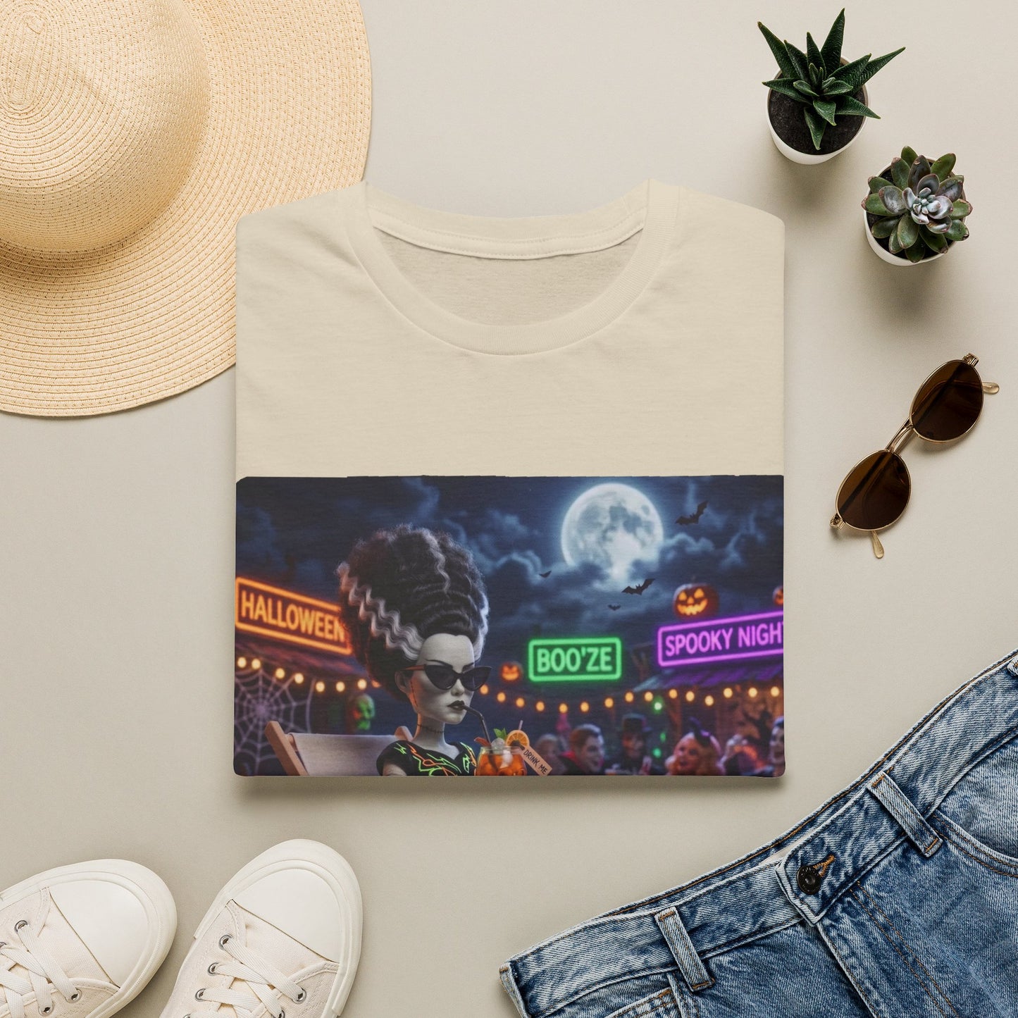 Halloween Bride – Spooky Night Monster Mash Graphic Tee