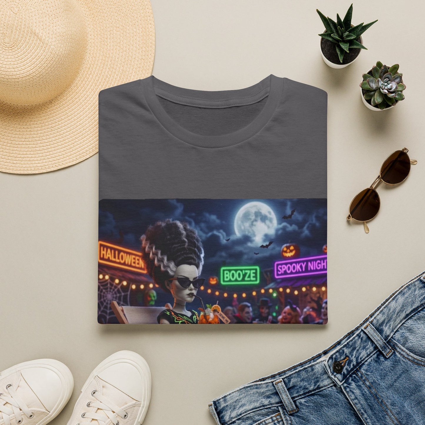 Halloween Bride – Spooky Night Monster Mash Graphic Tee
