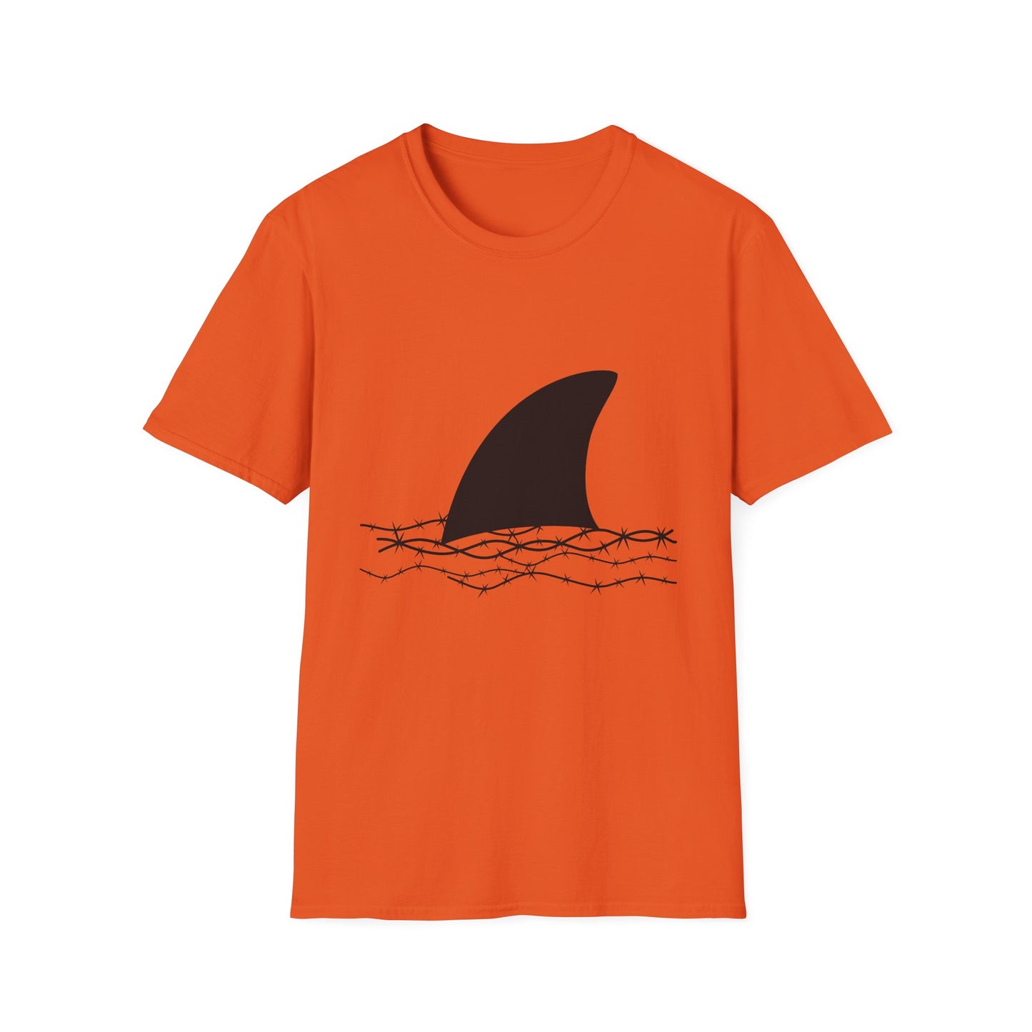 Shark Fin Graphic T-Shirt