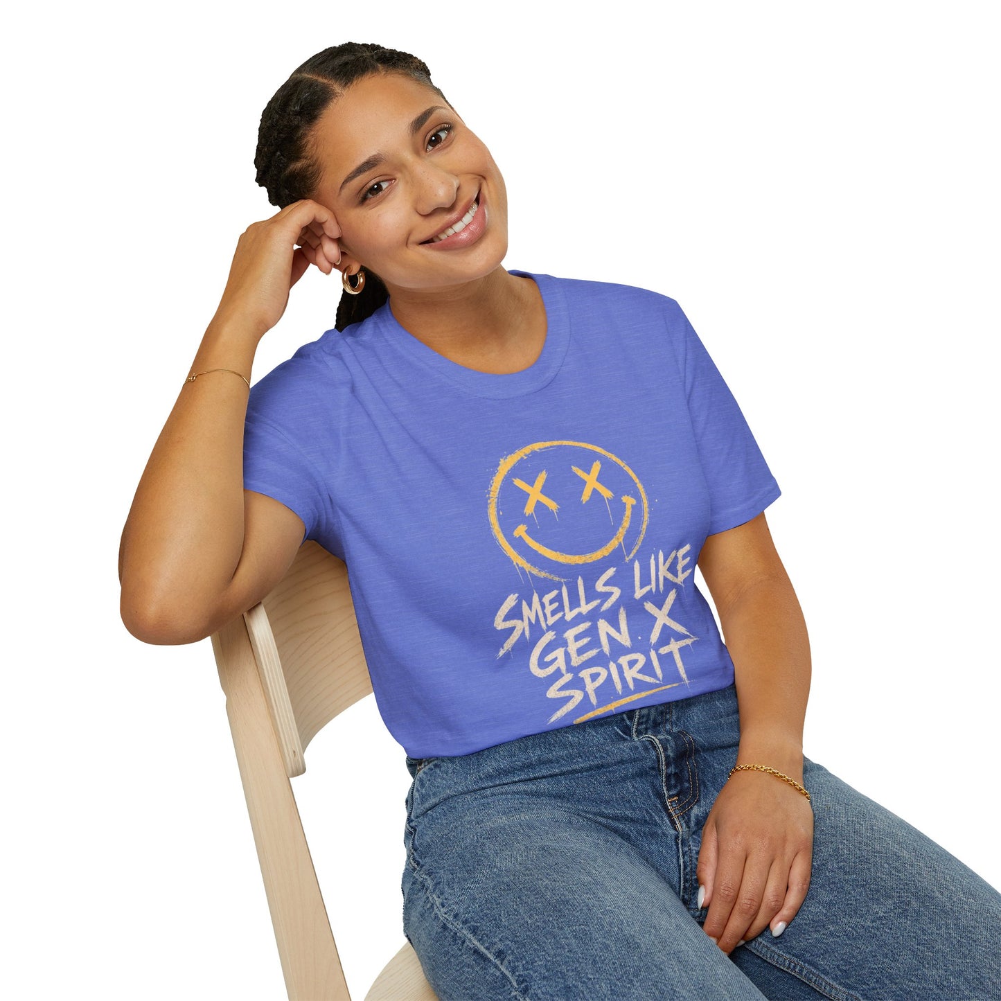 Smells Like Gen X Smiley Tee