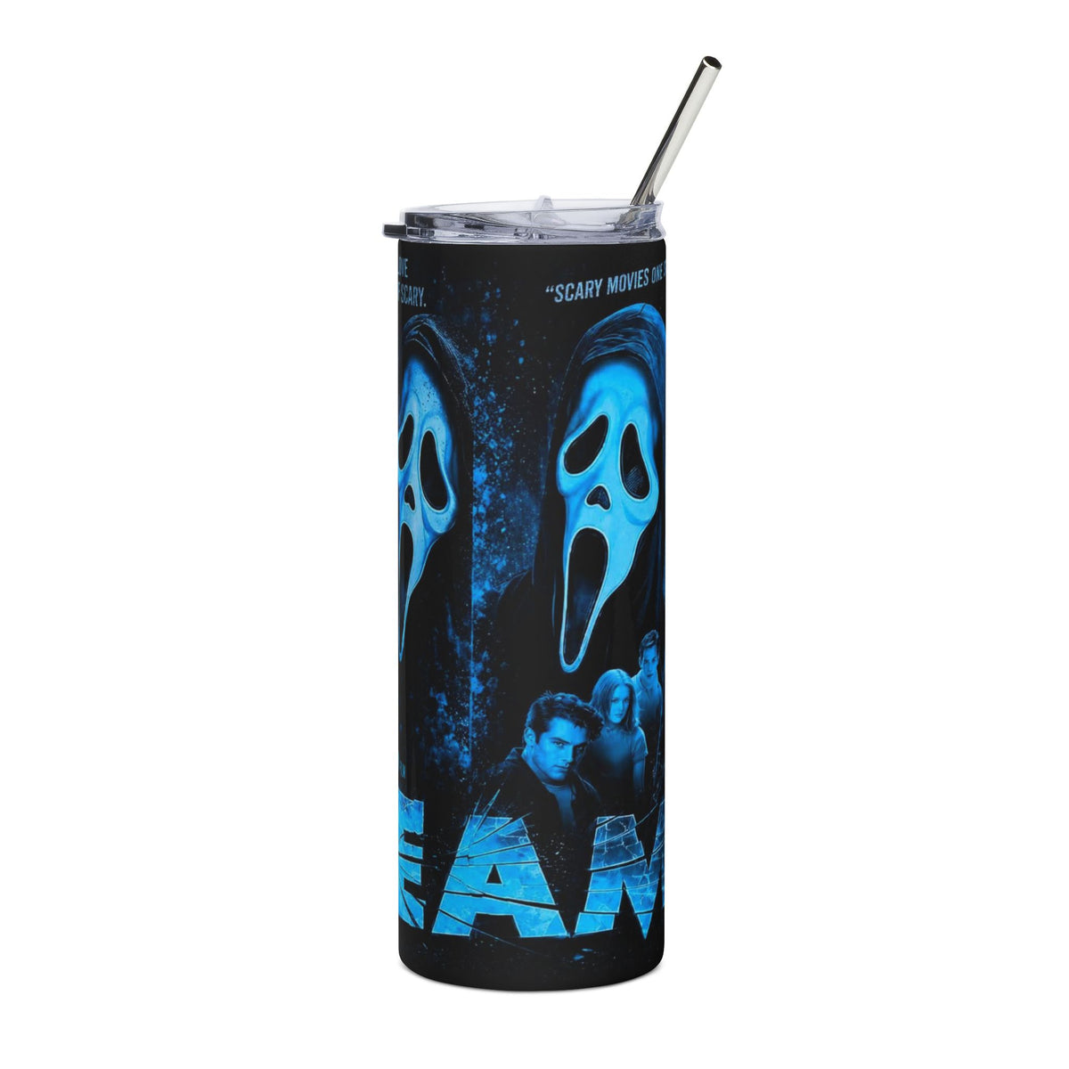 20oz Stainless Steel Tumbler — Scream Poster