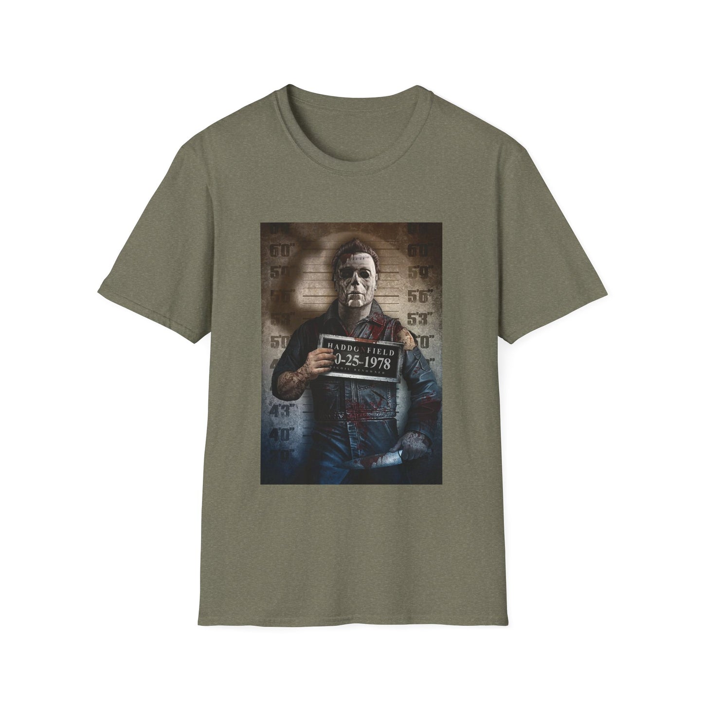 Mugshot Michael Myers Halloween T‑Shirt