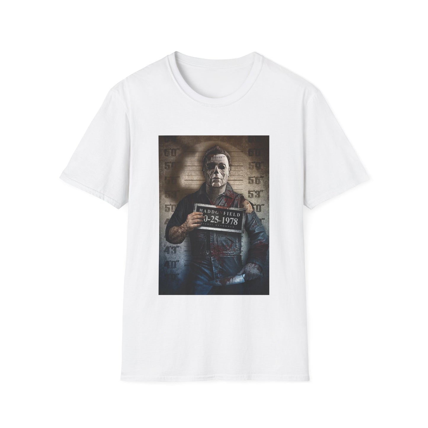 Mugshot Michael Myers Halloween T‑Shirt