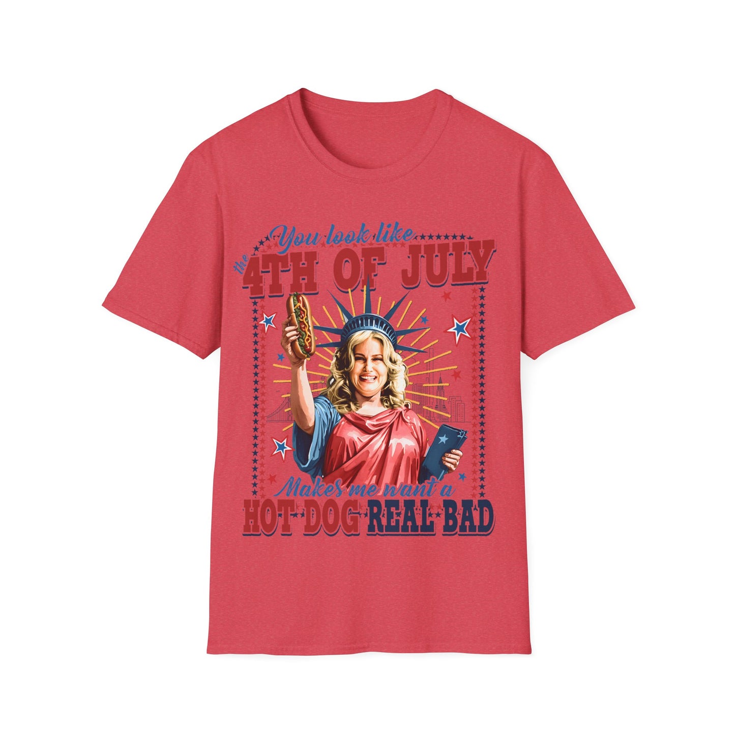 4th of July Hot Dog T-Shirt