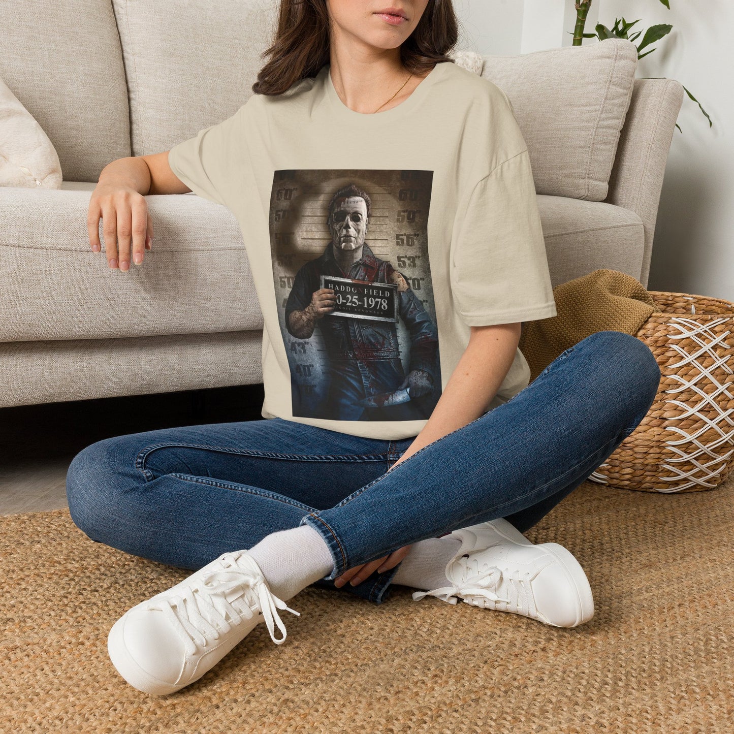Mugshot Michael Myers Halloween T‑Shirt