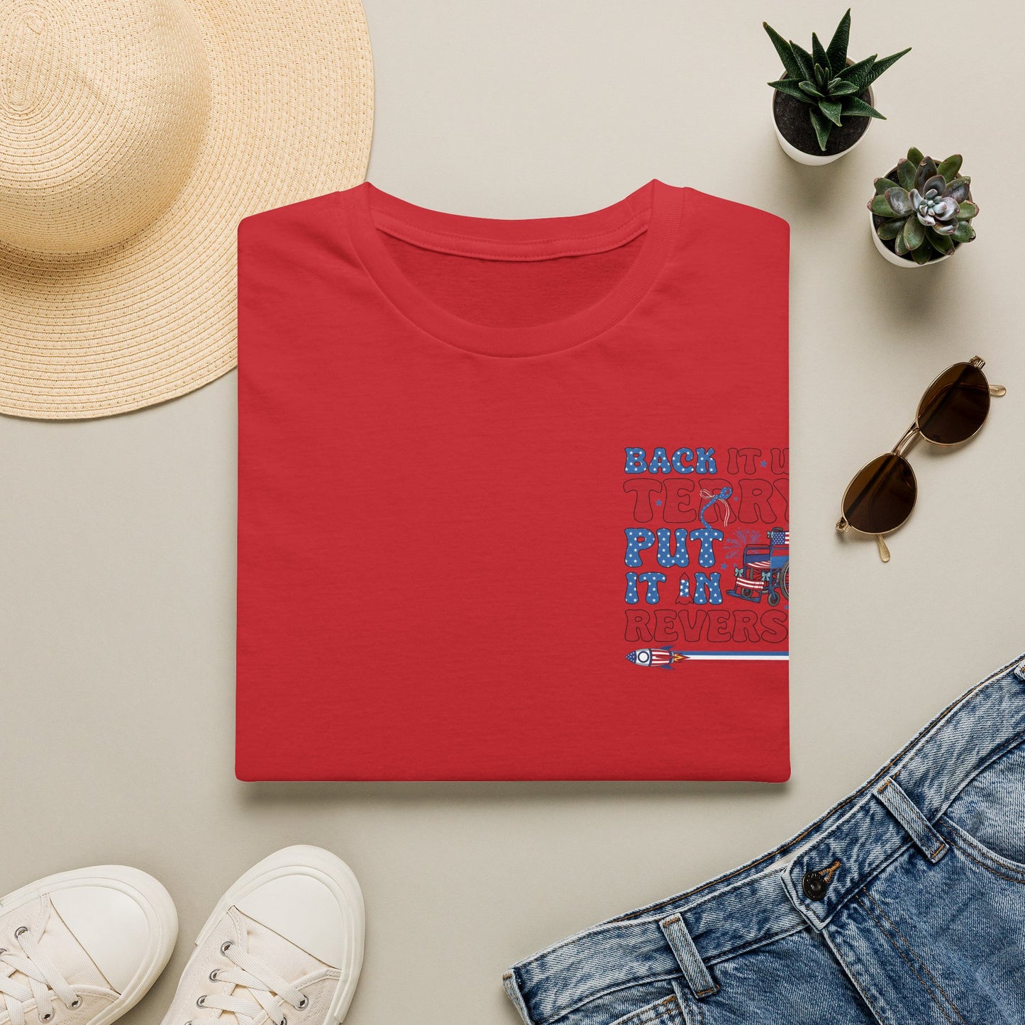 "Back It Up Terry Put It In Reverse" Graphic Tee