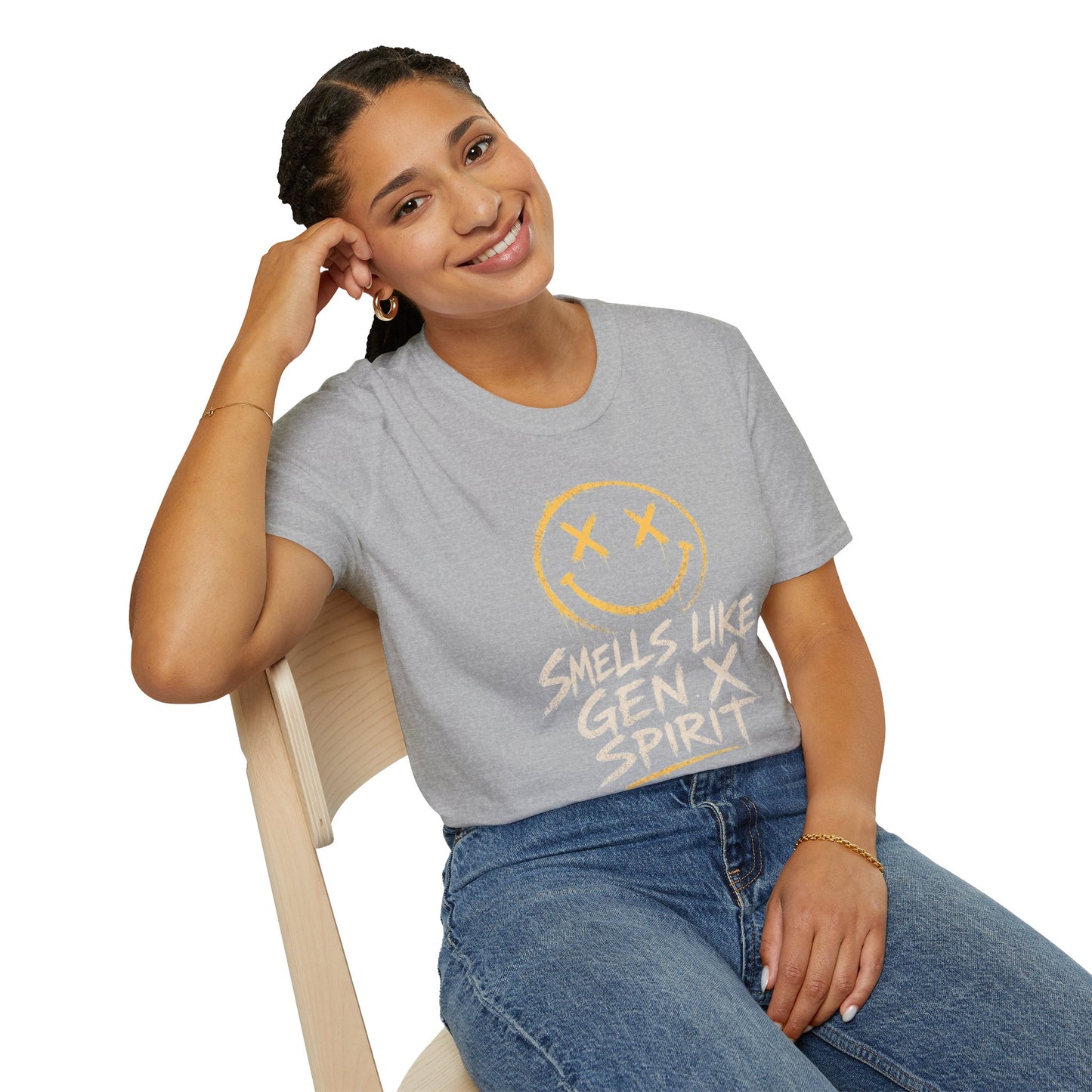 Smells Like Gen X Smiley Tee
