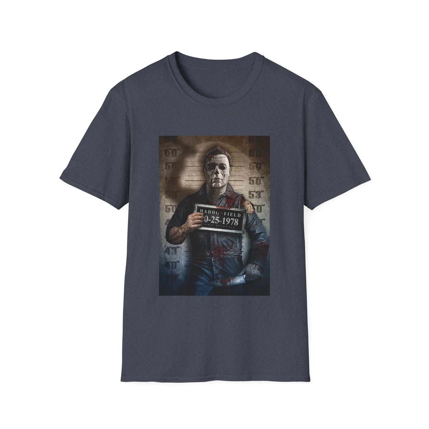 Mugshot Michael Myers Halloween T‑Shirt