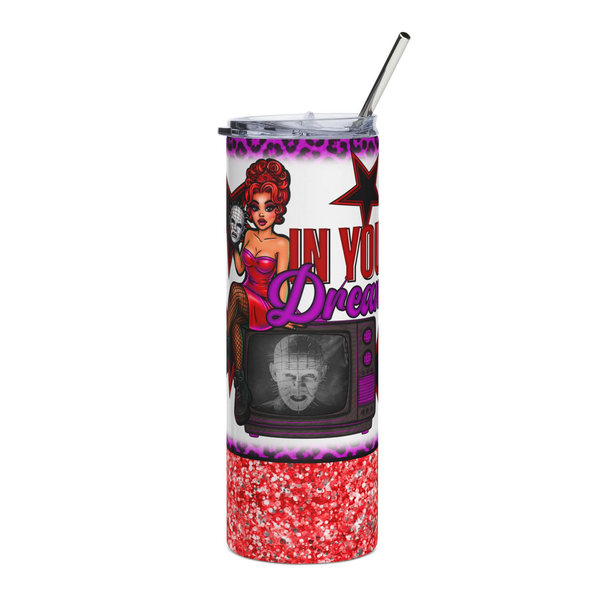 20oz Stainless Tumbler Pin Head “In Your Dreams”