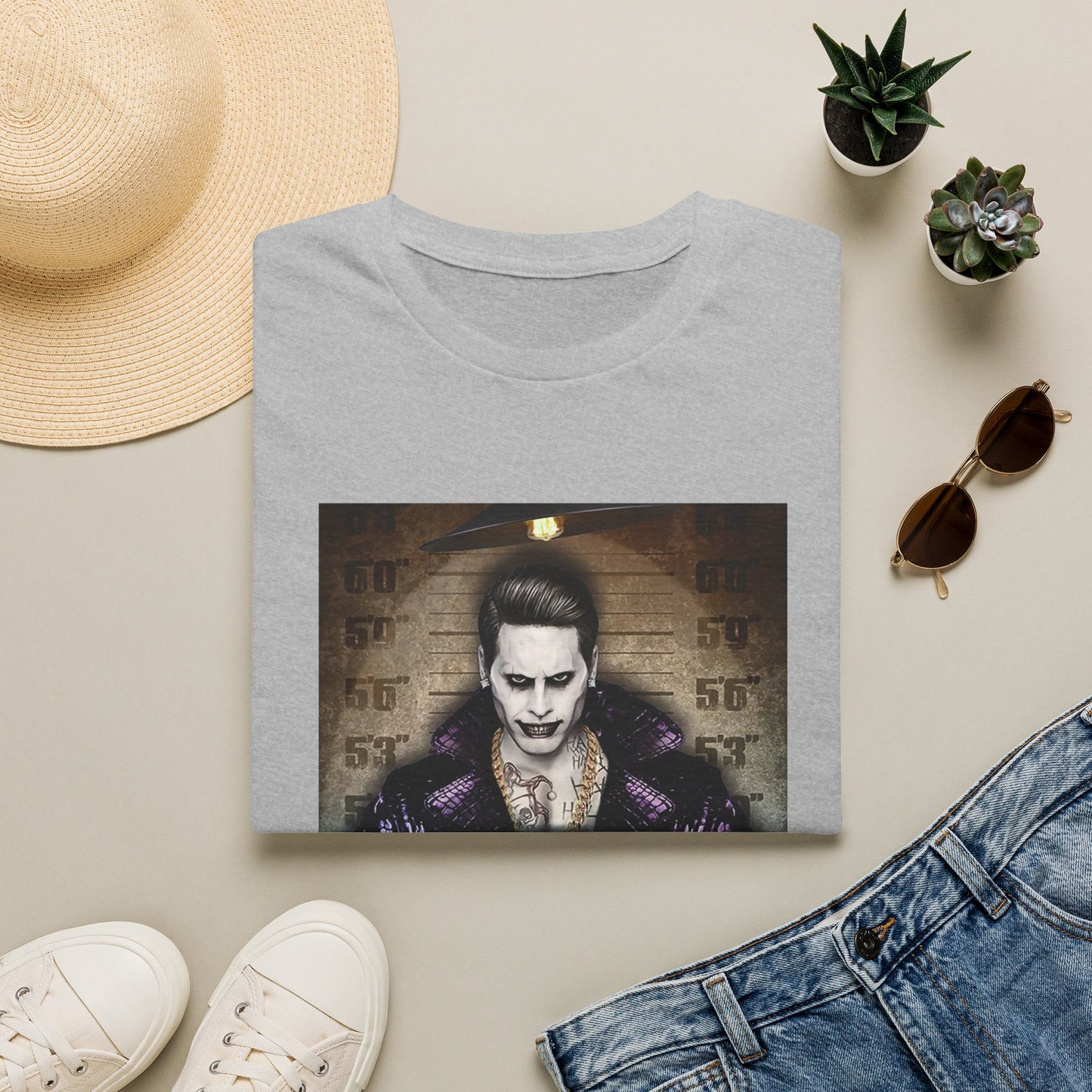 Joker Mugshot Graphic T-Shirt
