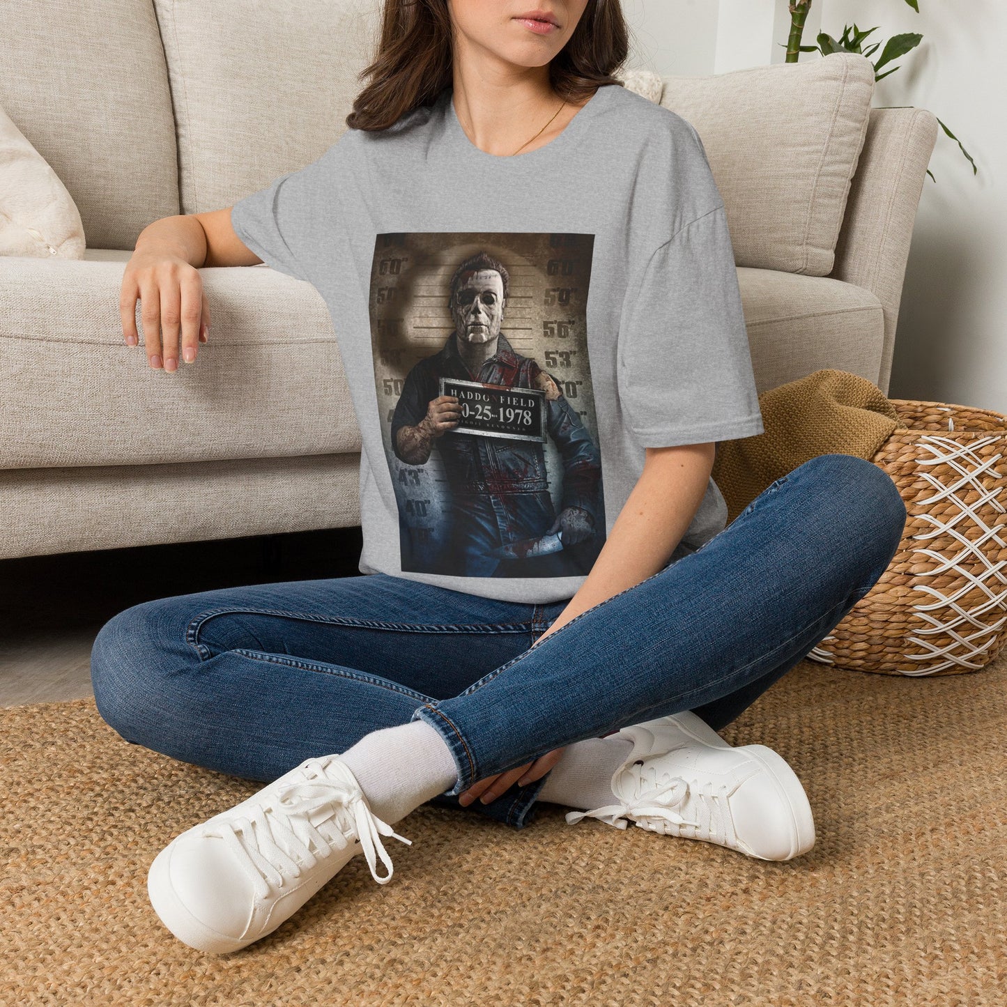 Mugshot Michael Myers Halloween T‑Shirt