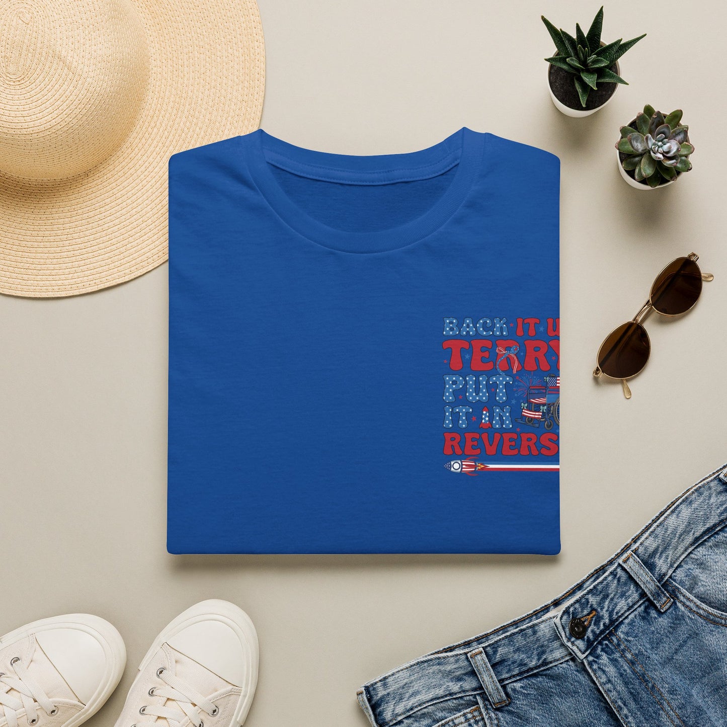 "Back It Up Terry Put It In Reverse" Graphic Tee