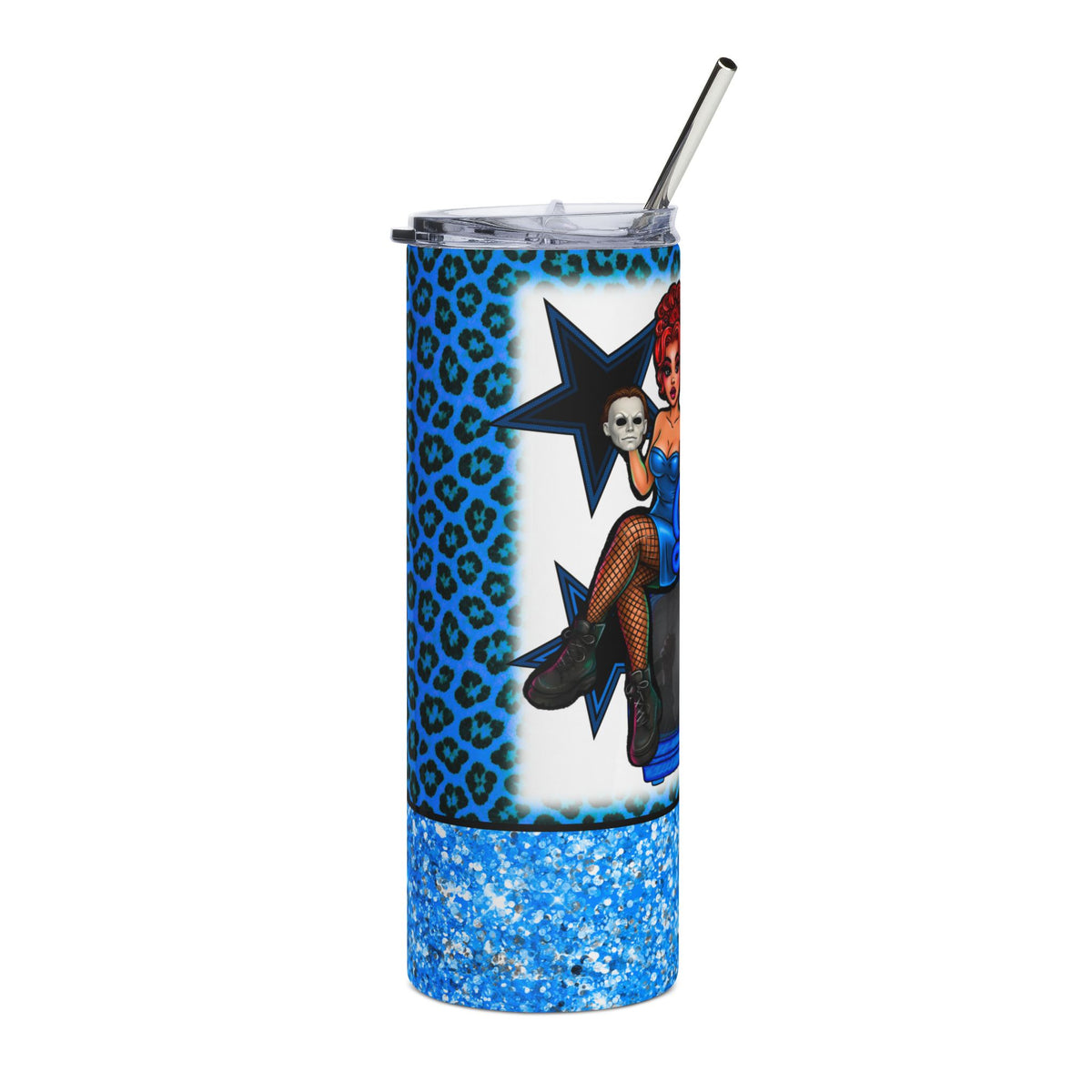 20oz Stainless Steel Tumbler Michael Myers 'In Your Dreams'