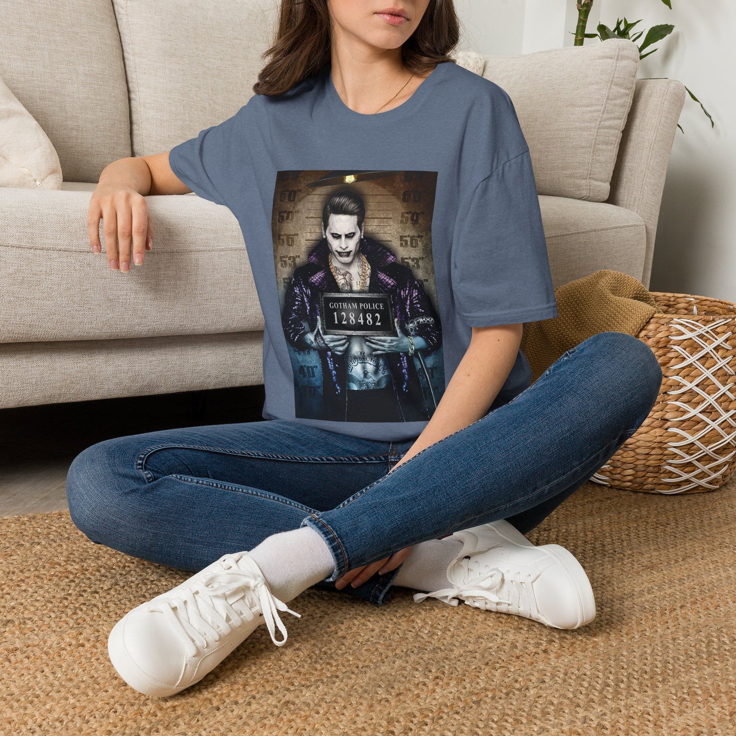 Joker Mugshot Graphic T-Shirt